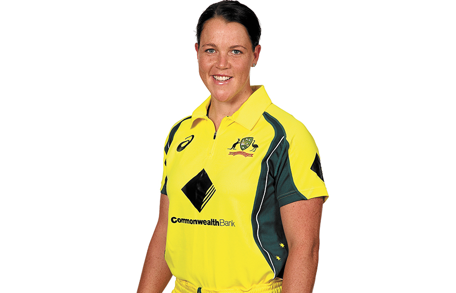 Hitting it hard: Grace Harris, 23, cricketer