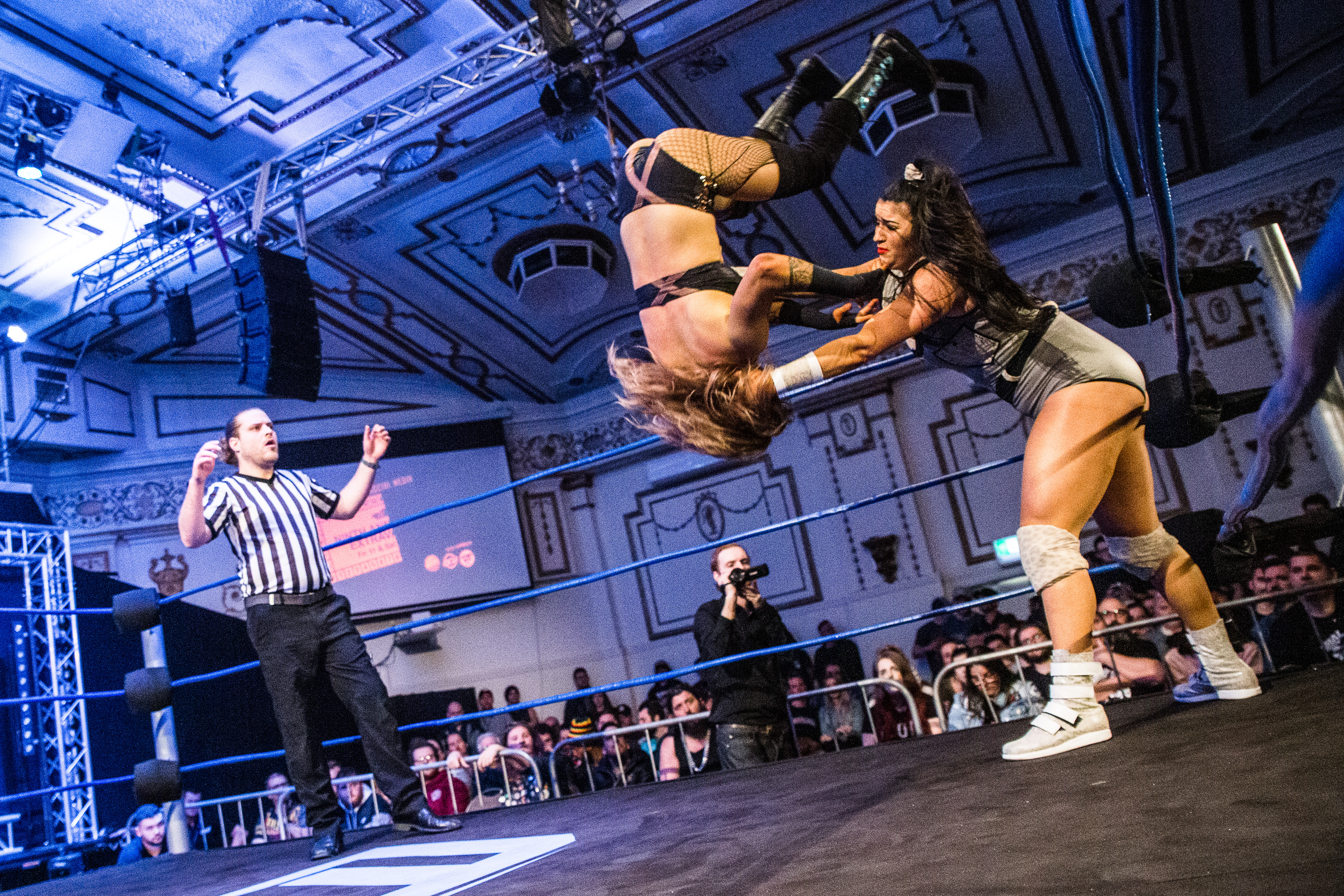 The smashing success of women’s wrestling