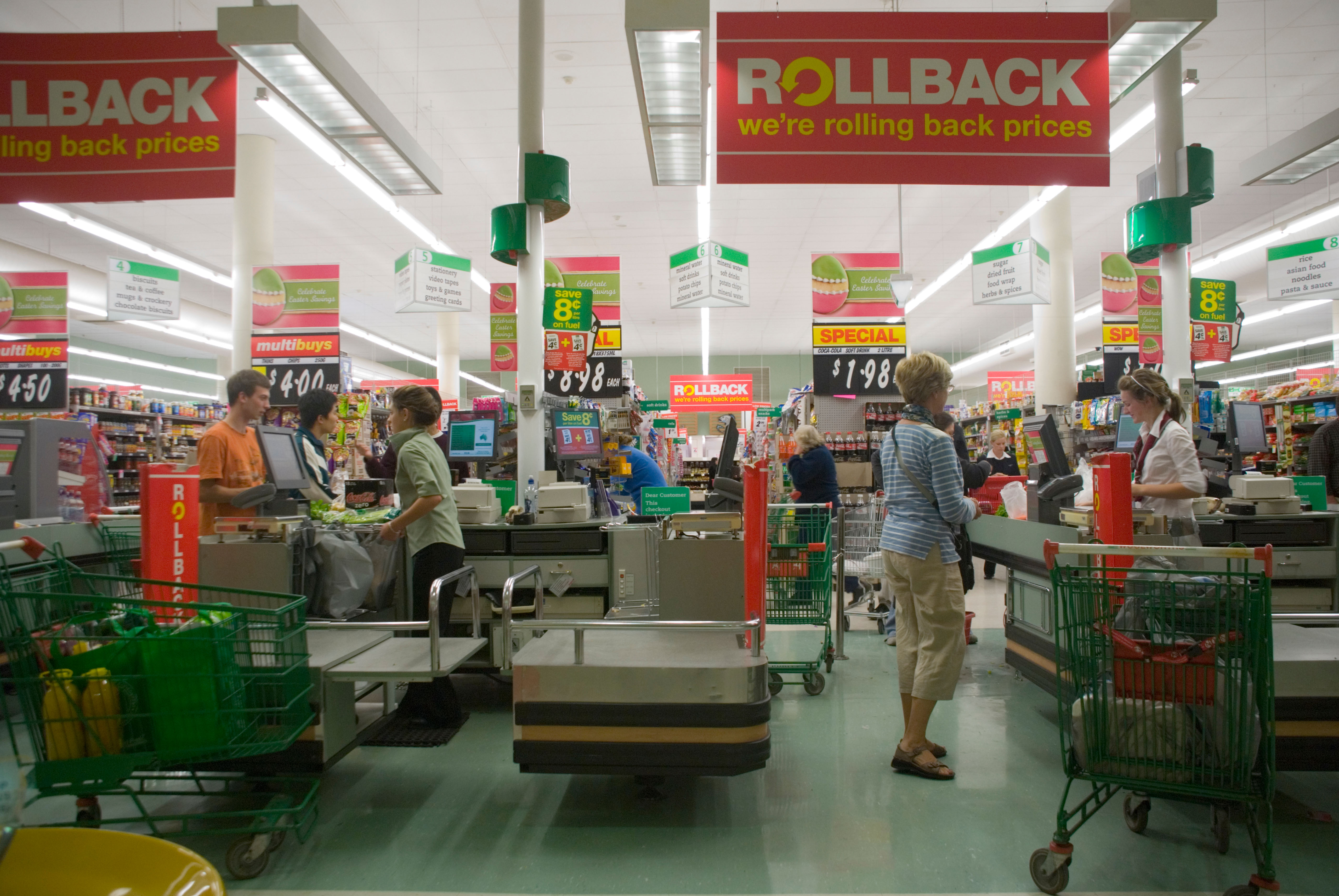 Supermarket forces