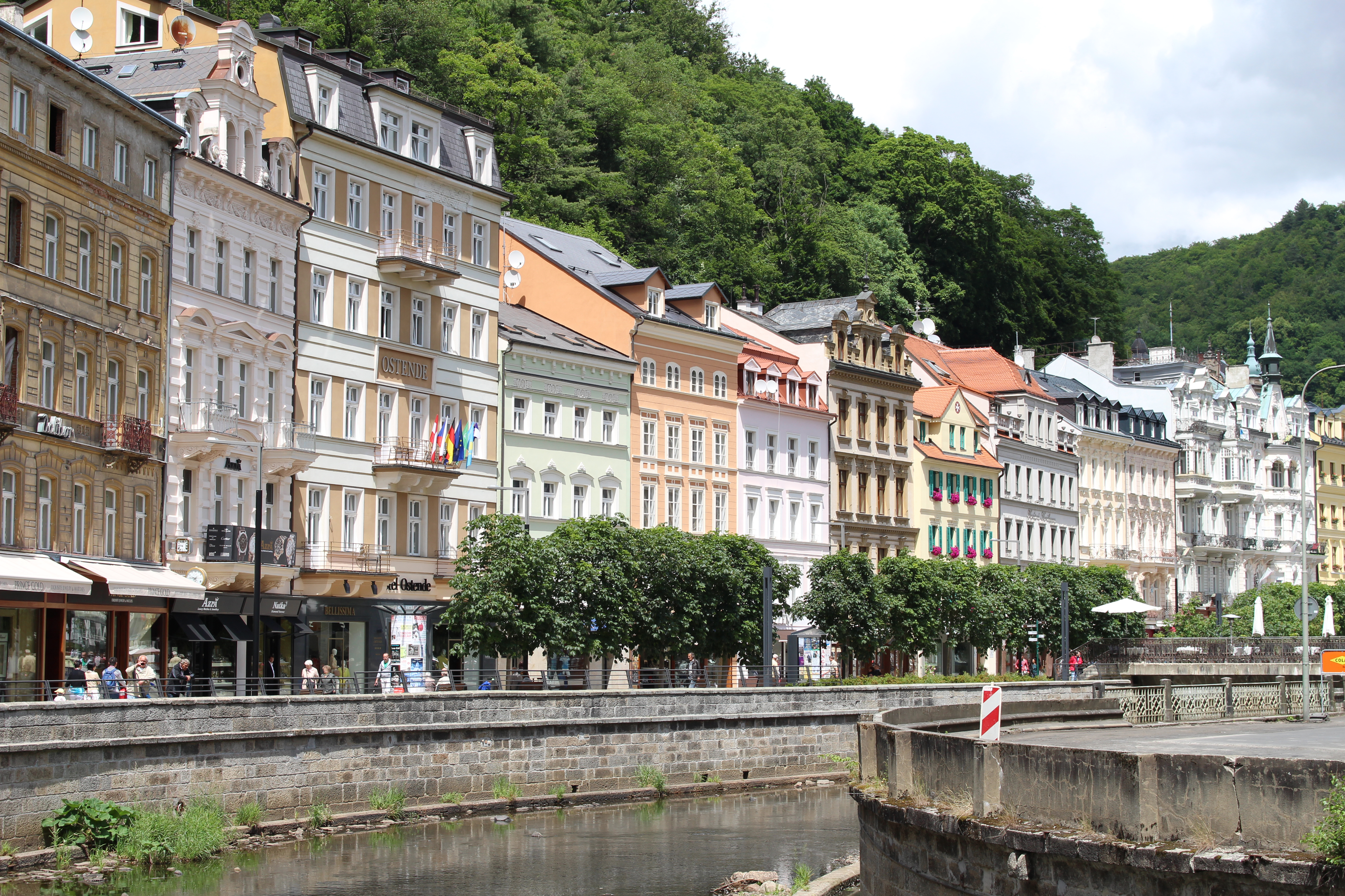 Czech spa town Karlovy Vary