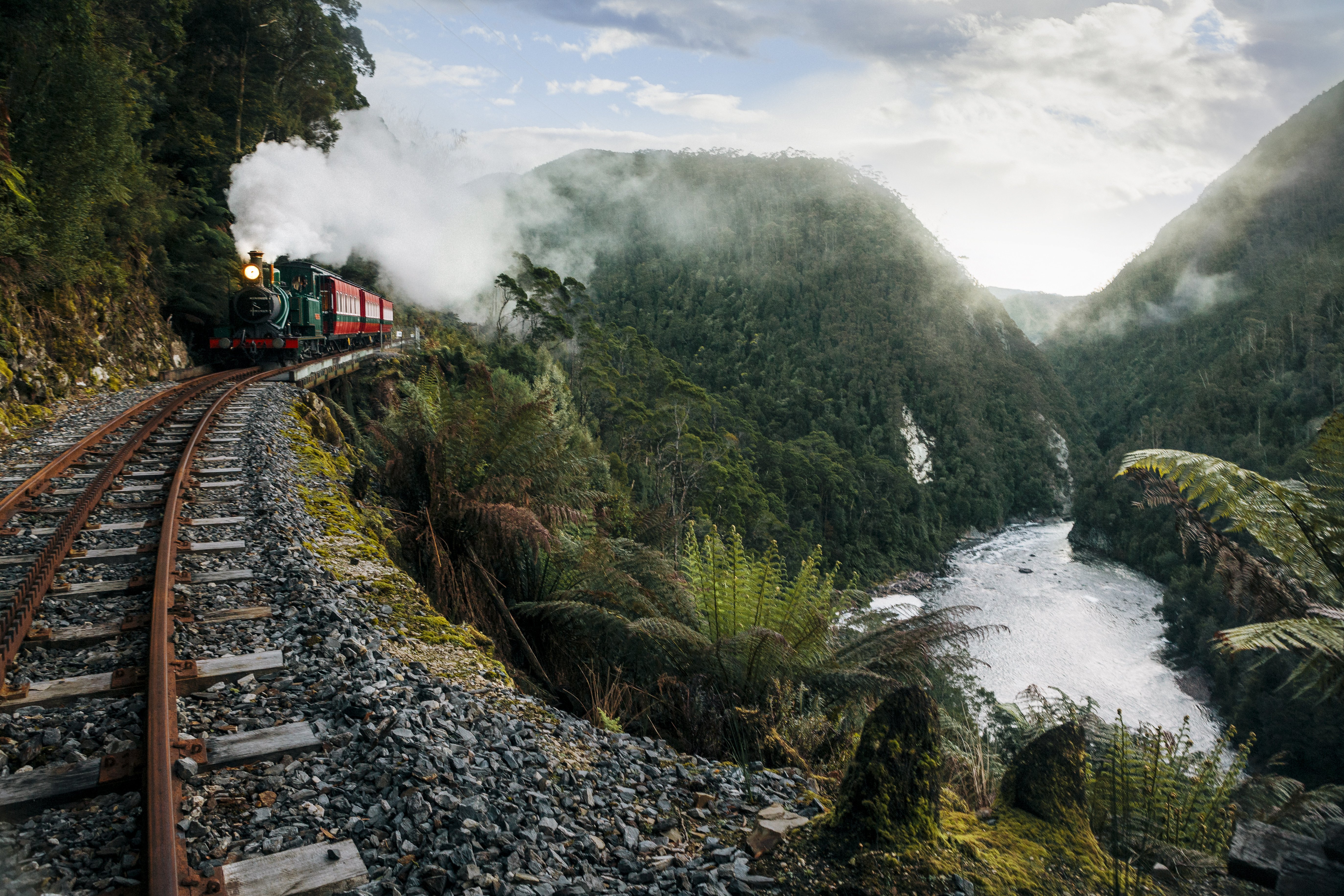 Tasmania’s steam trains