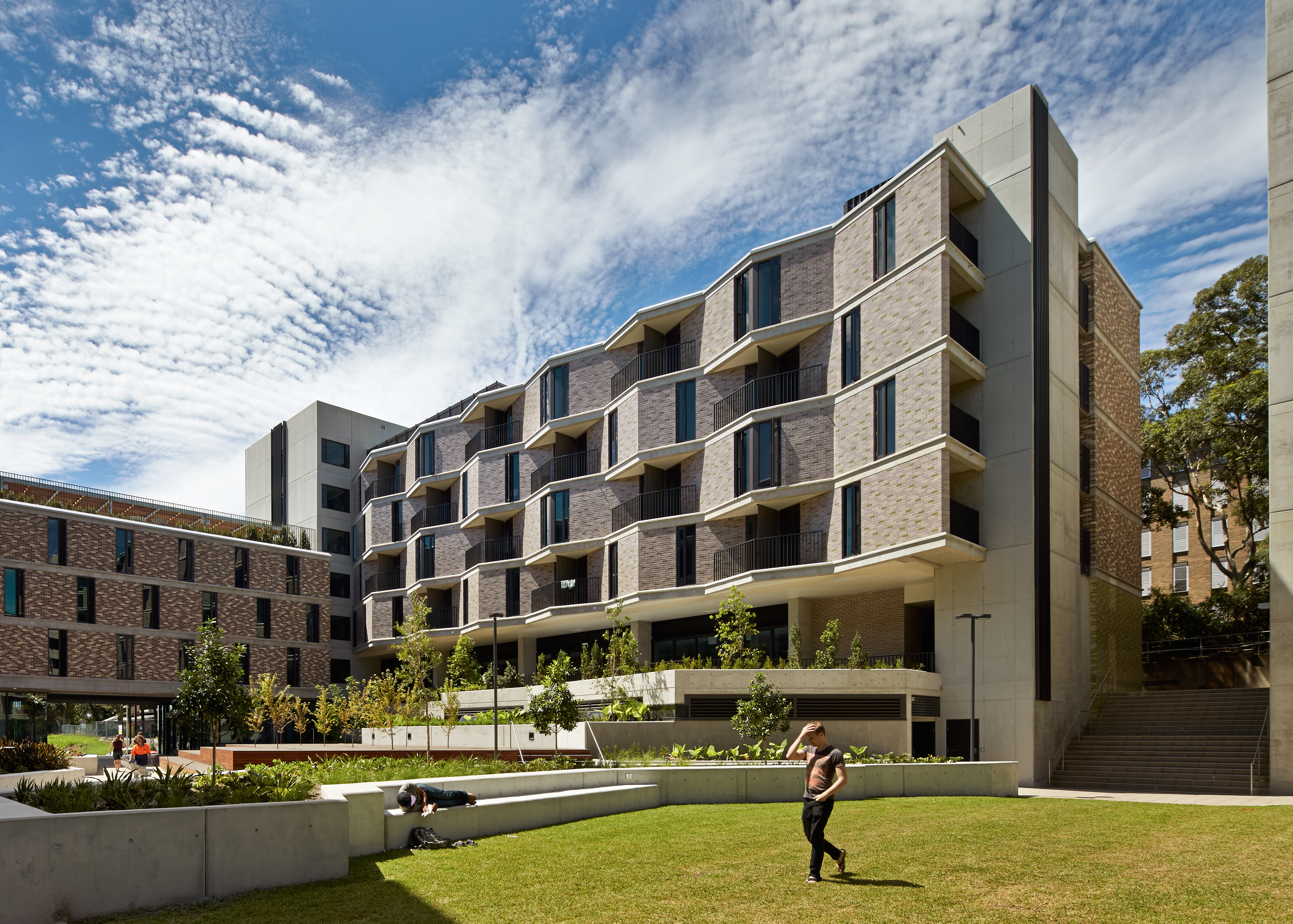 Bates Smart's new Kensington colleges at UNSW