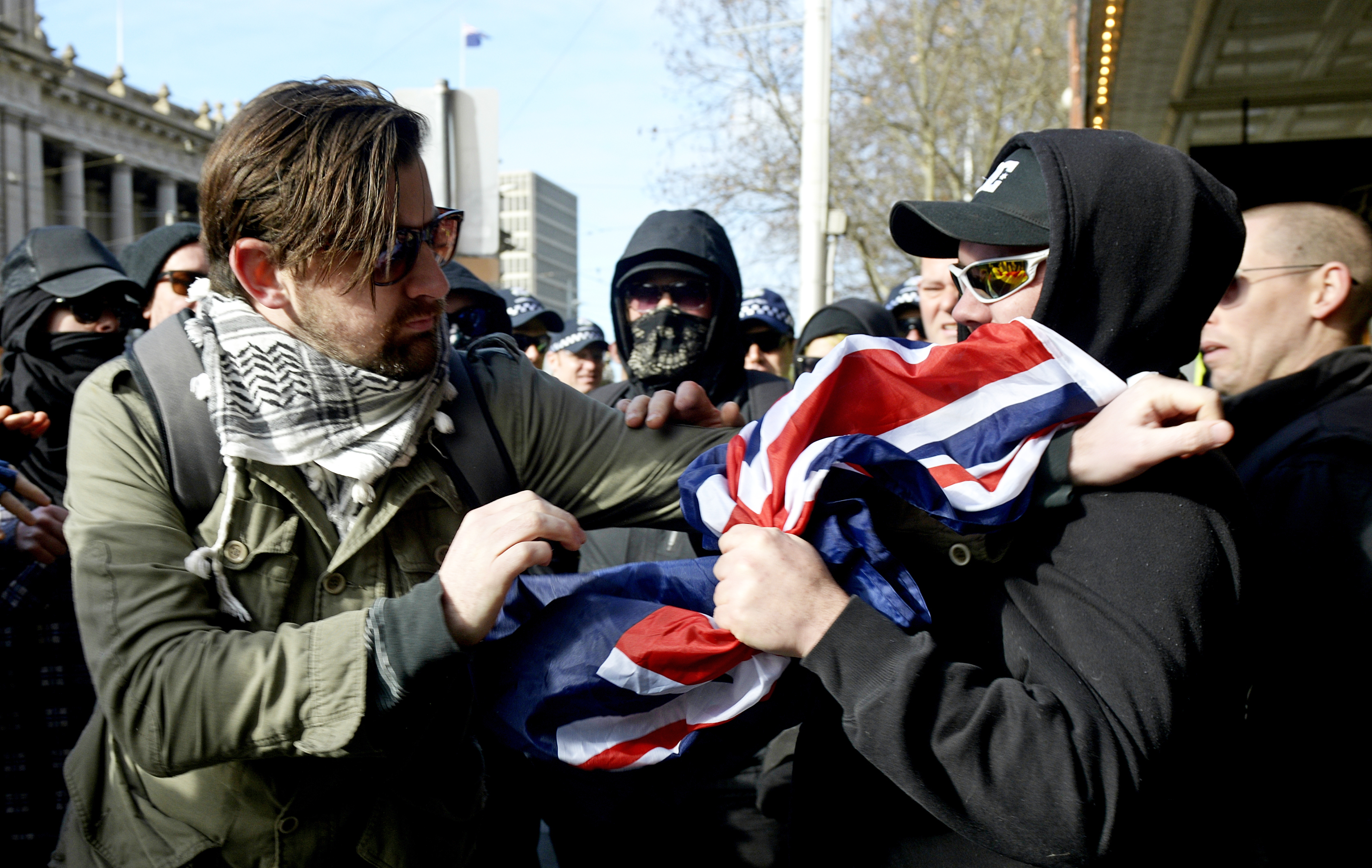 Inside the strange dynamic of Reclaim Australia's rallies