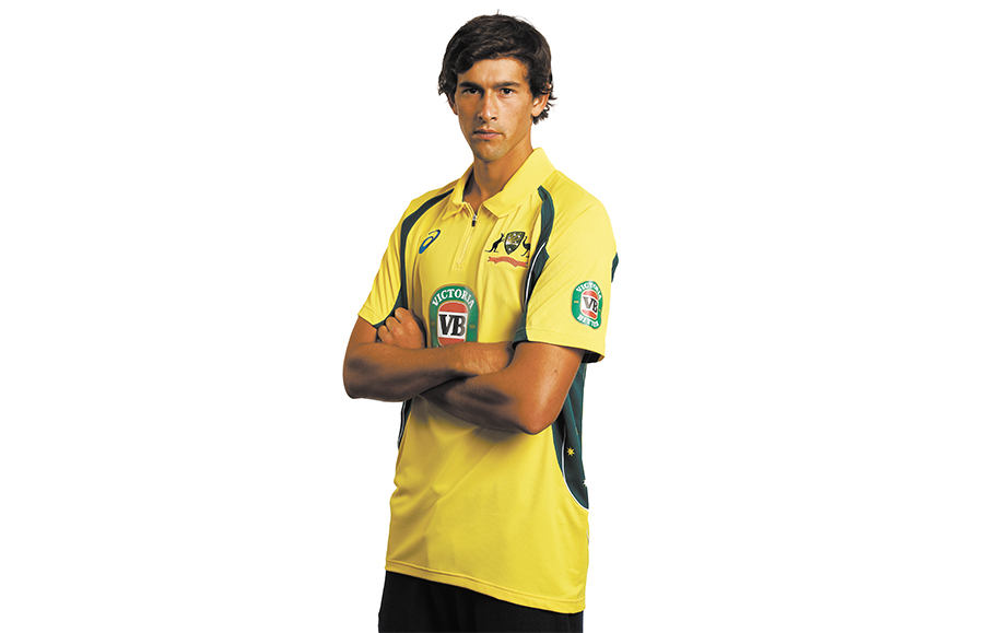 Back on deck: Ashton Agar, 21, cricketer
