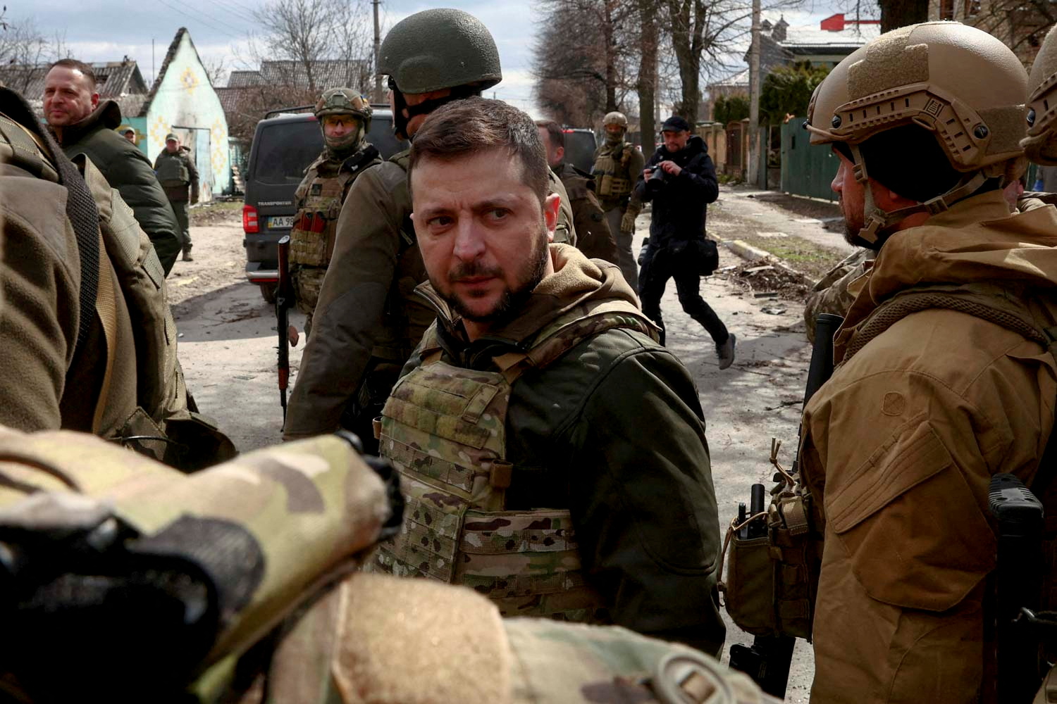 Ukrainian President Volodymyr Zelensky
