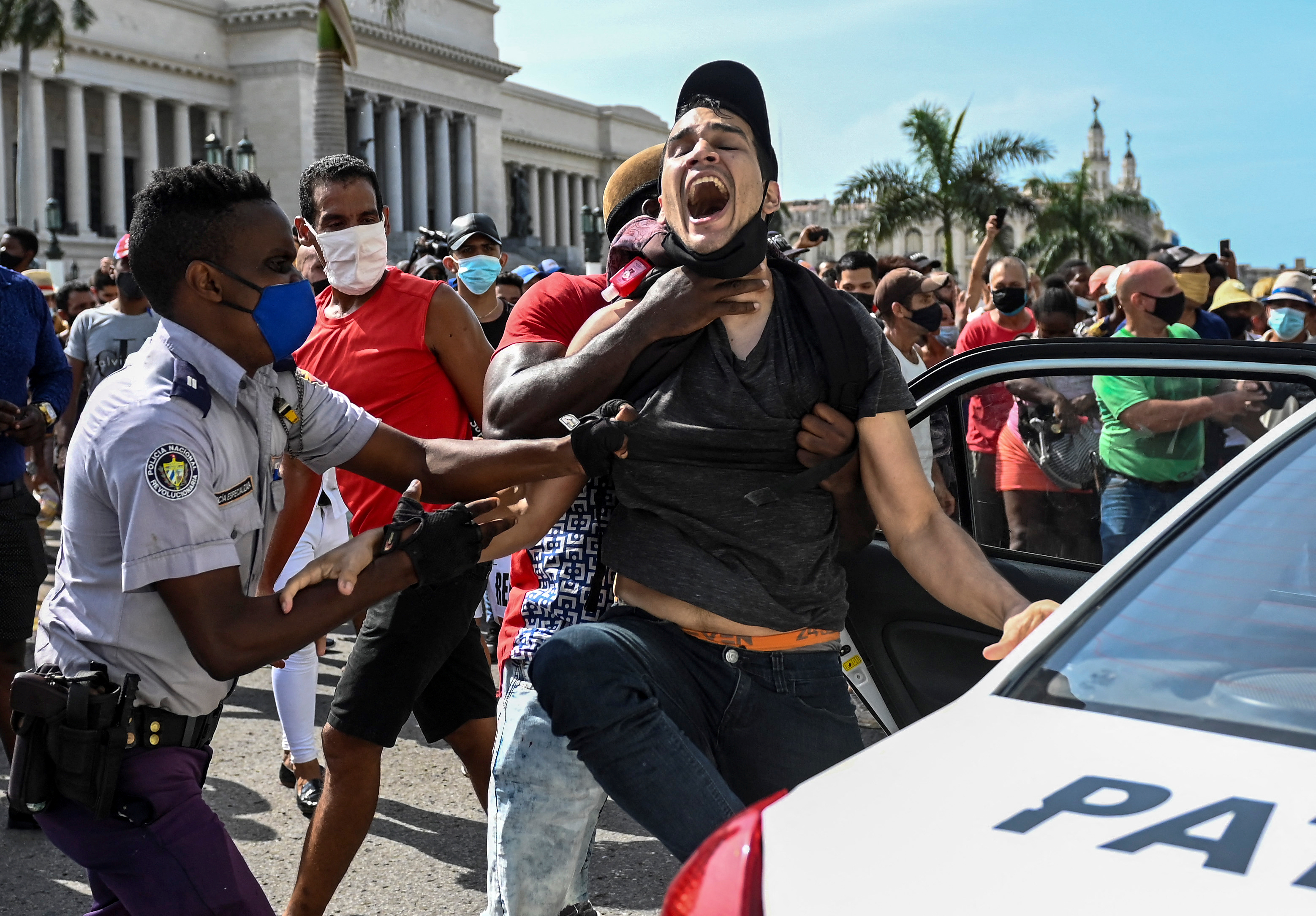 Protests erupt against Cuban government 