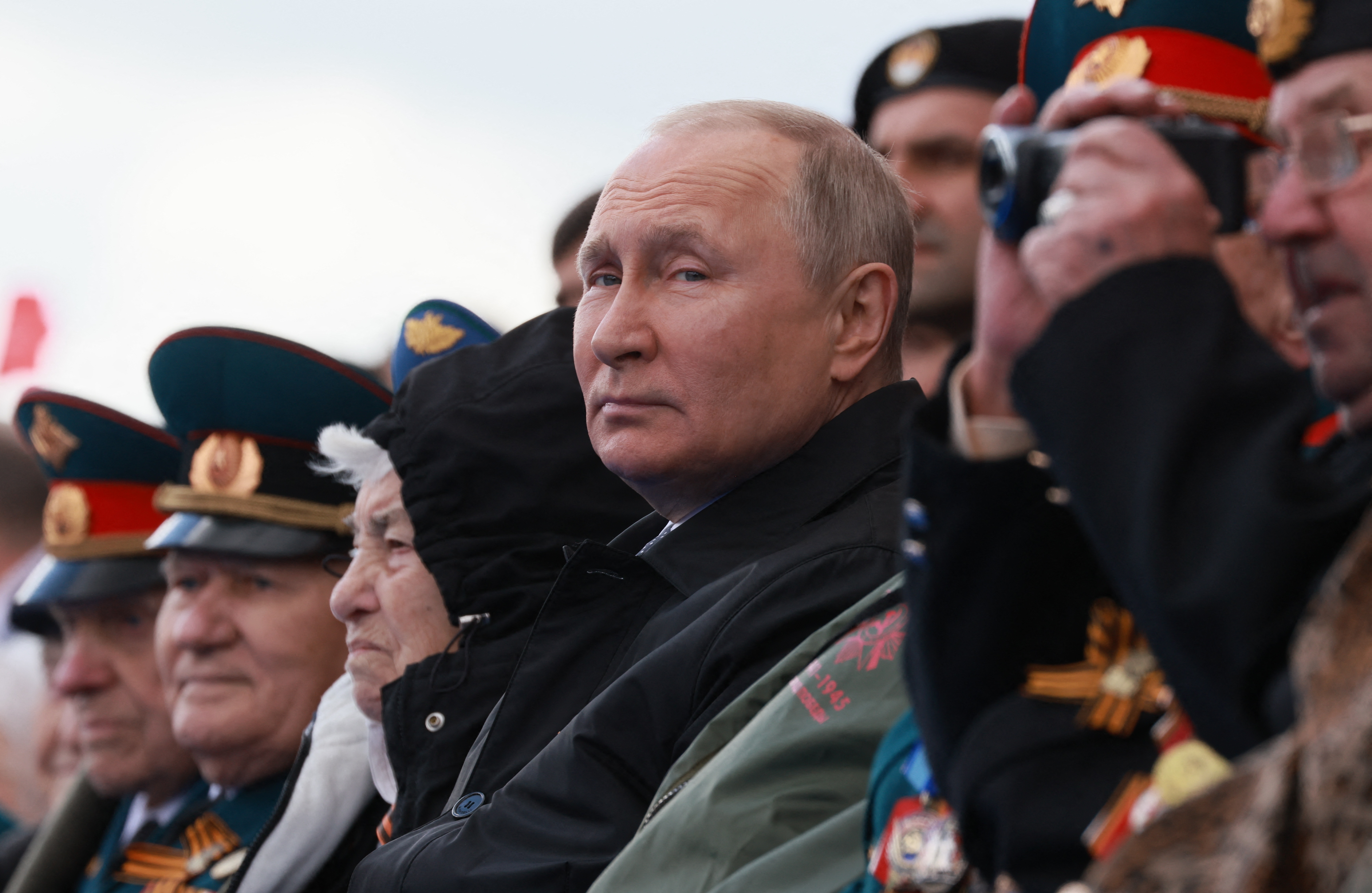 Vladimir Putin at Moscow's Victory Day 