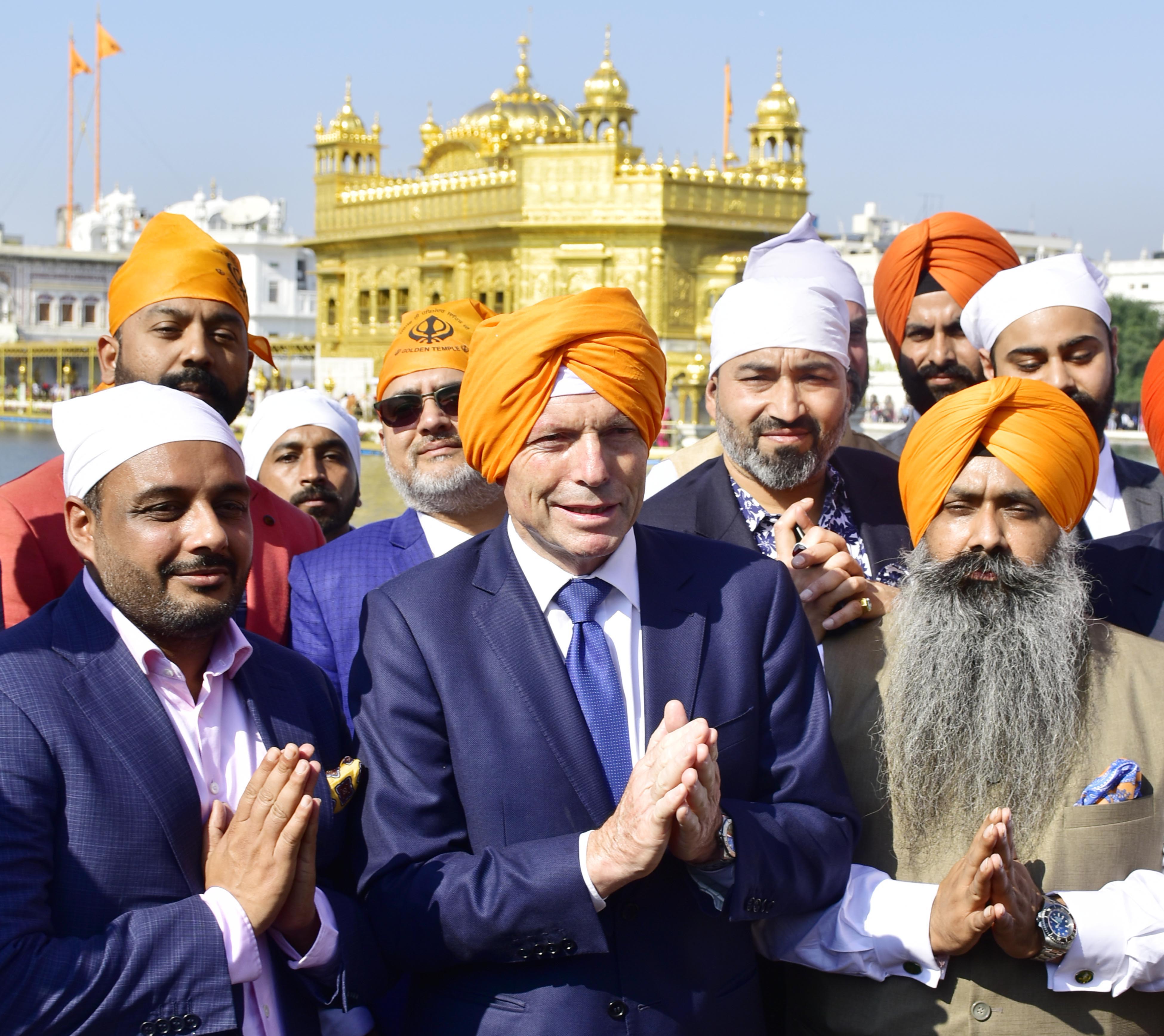 Abbott’s India trip sends signal to China