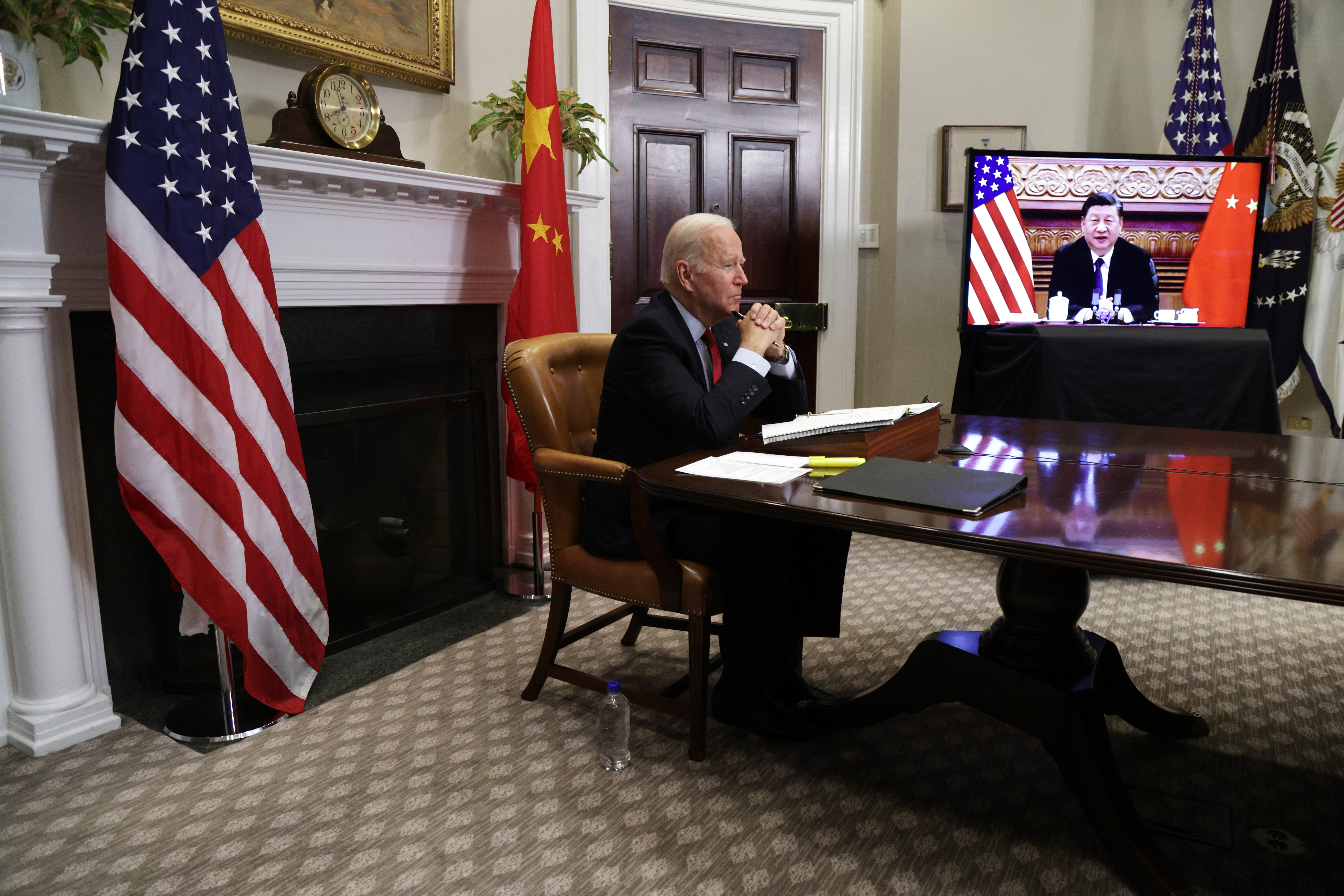 Biden, Xi tackle tensions, but Taiwan a sticking point