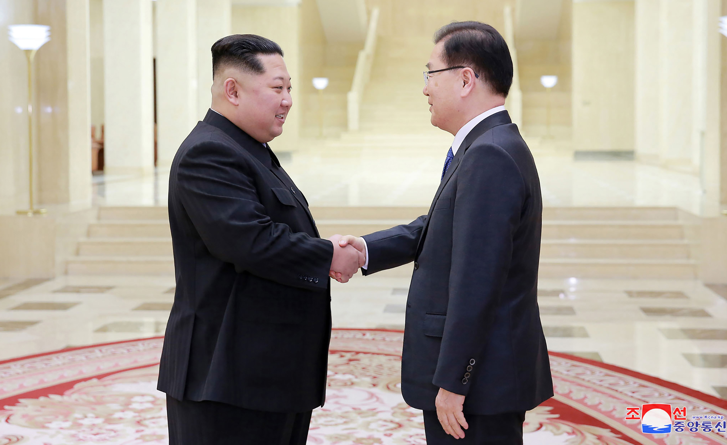 Trump and Kim the madmen across the water