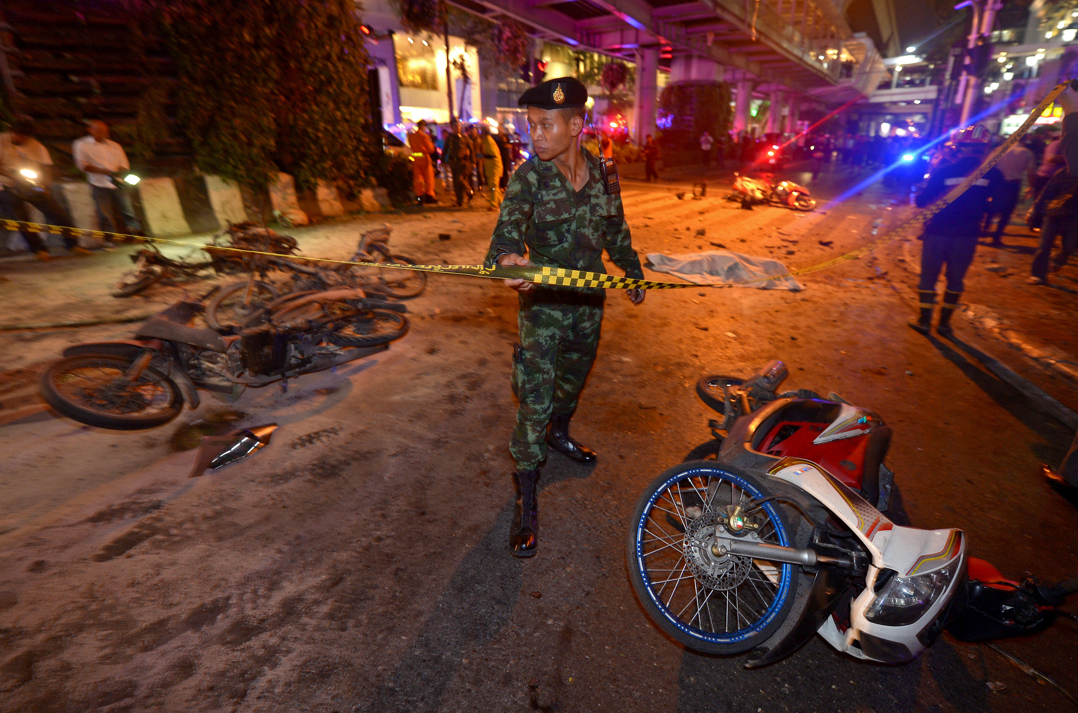 Thai bomb possibly aimed at military PM