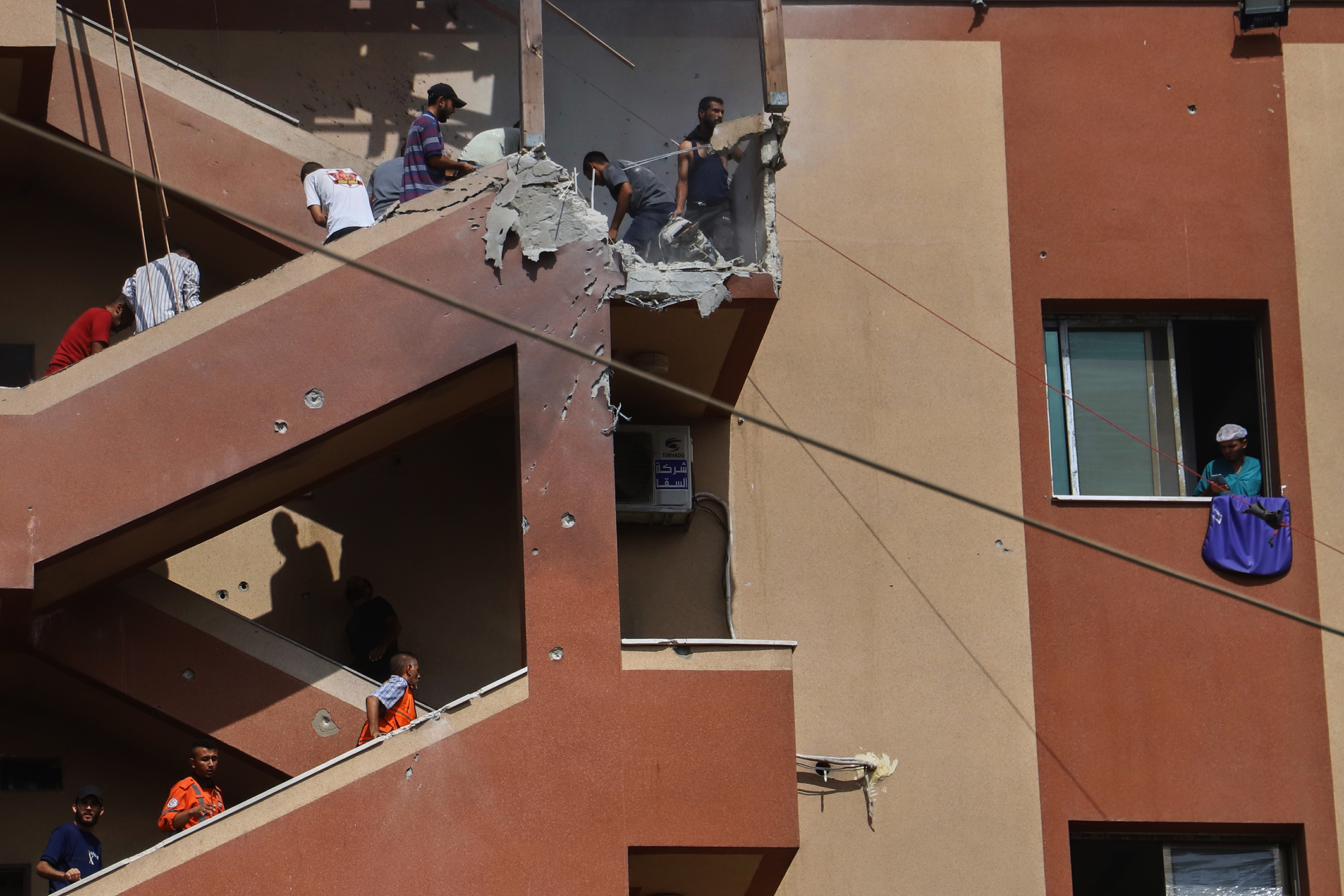 World leaders condemn ‘indefensible’ hospital attack