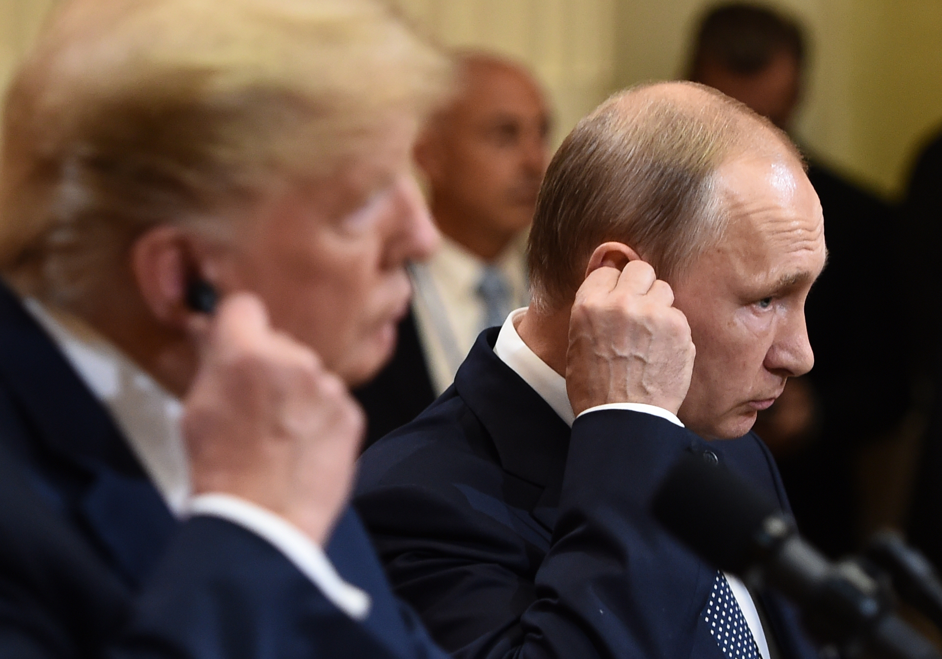 Donald Trump's chaotic European tour