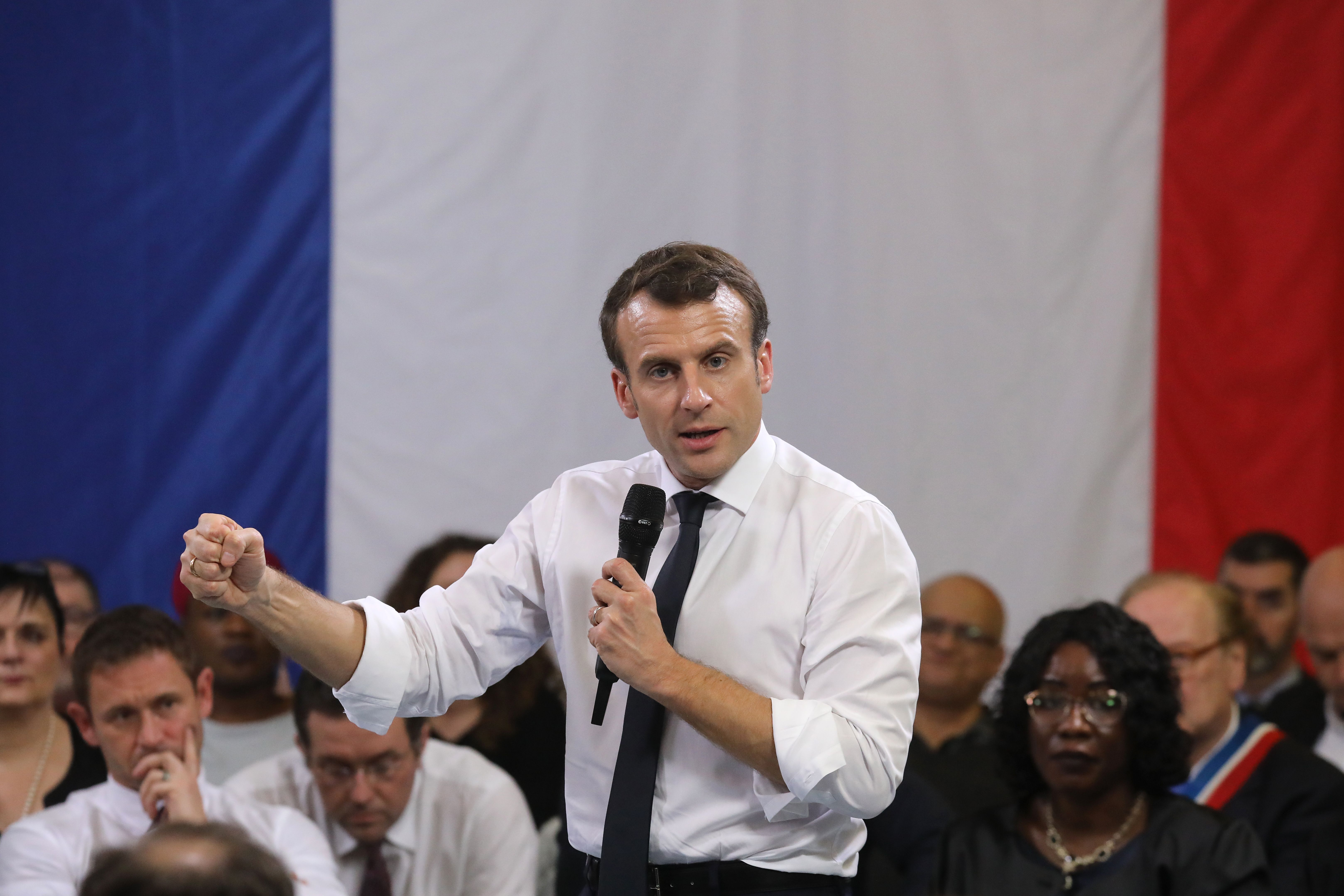 Grand debate quiets Macron detractors