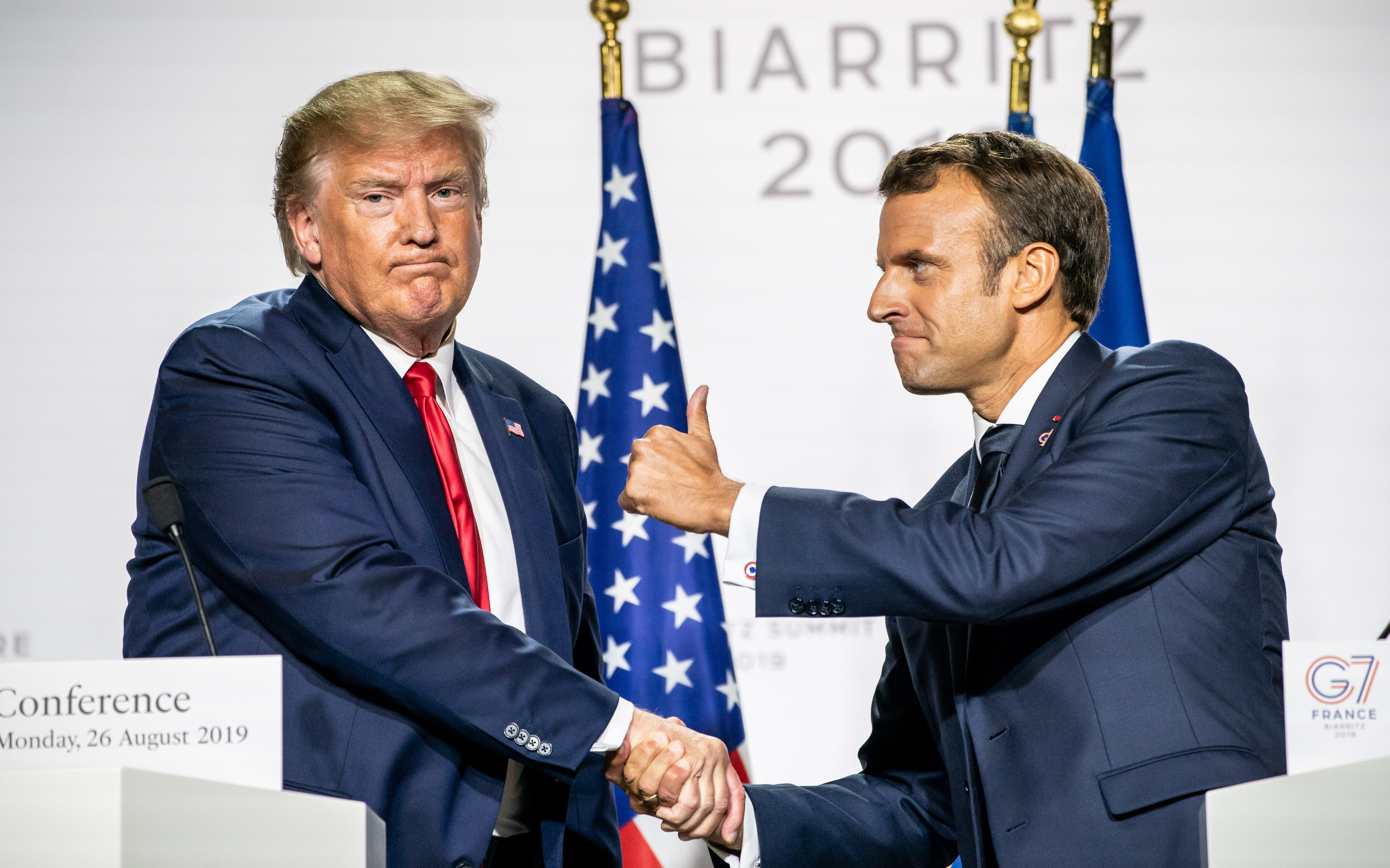 Macron’s G7 bid to ease US, Iran tensions