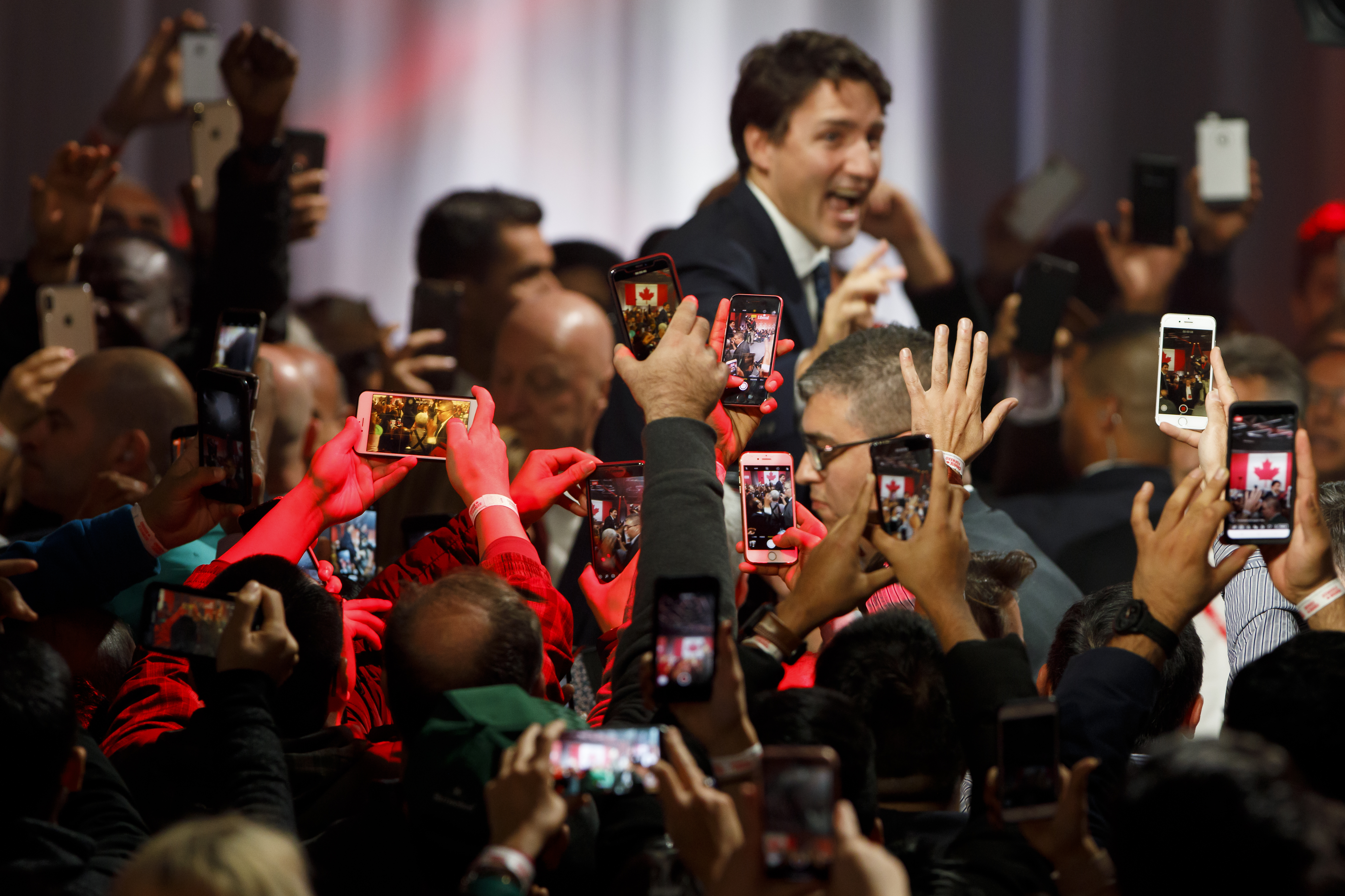 Justin Trudeau faces a hung parliament