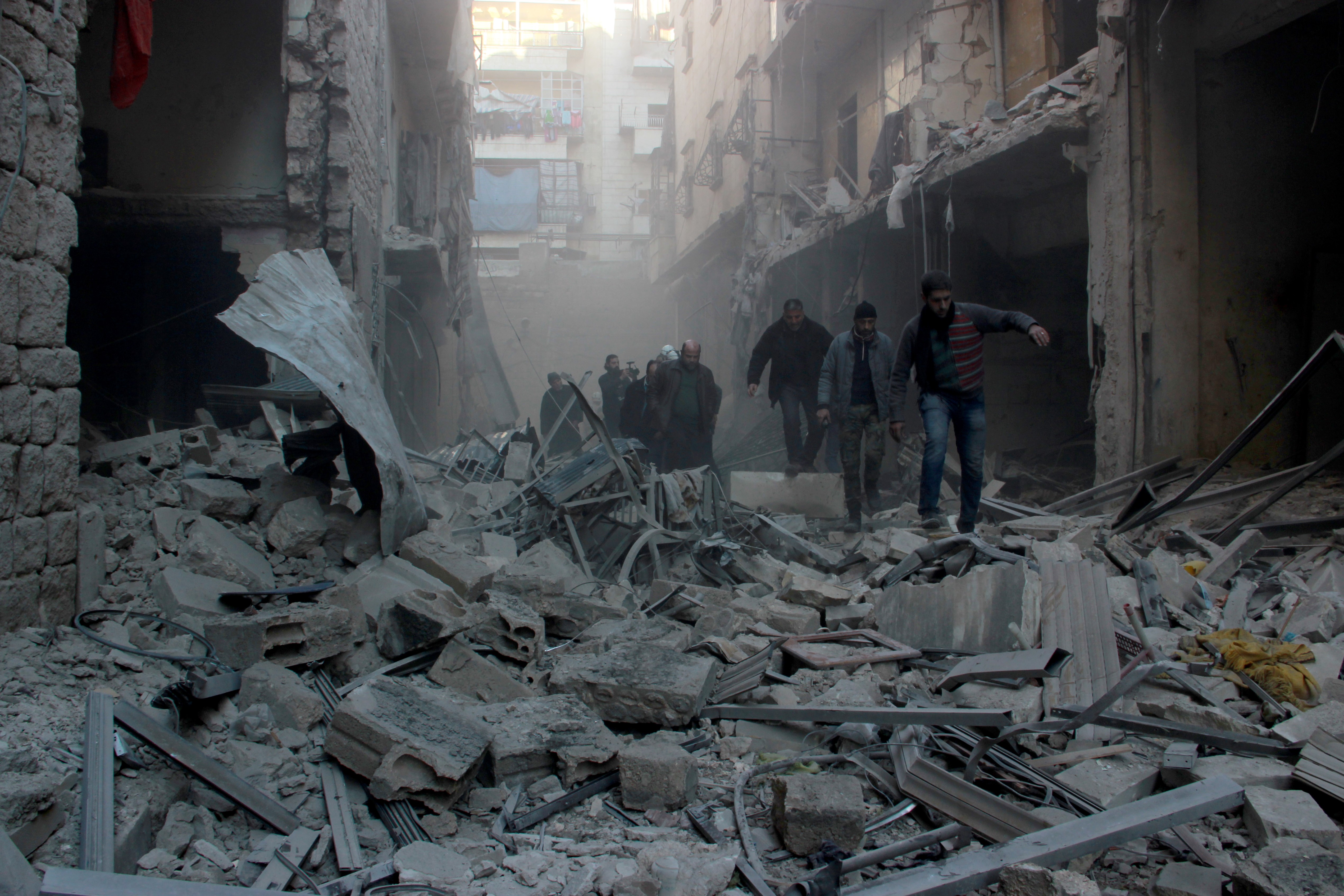Vladimir Putin’s Aleppo air strikes a boost for al-Assad