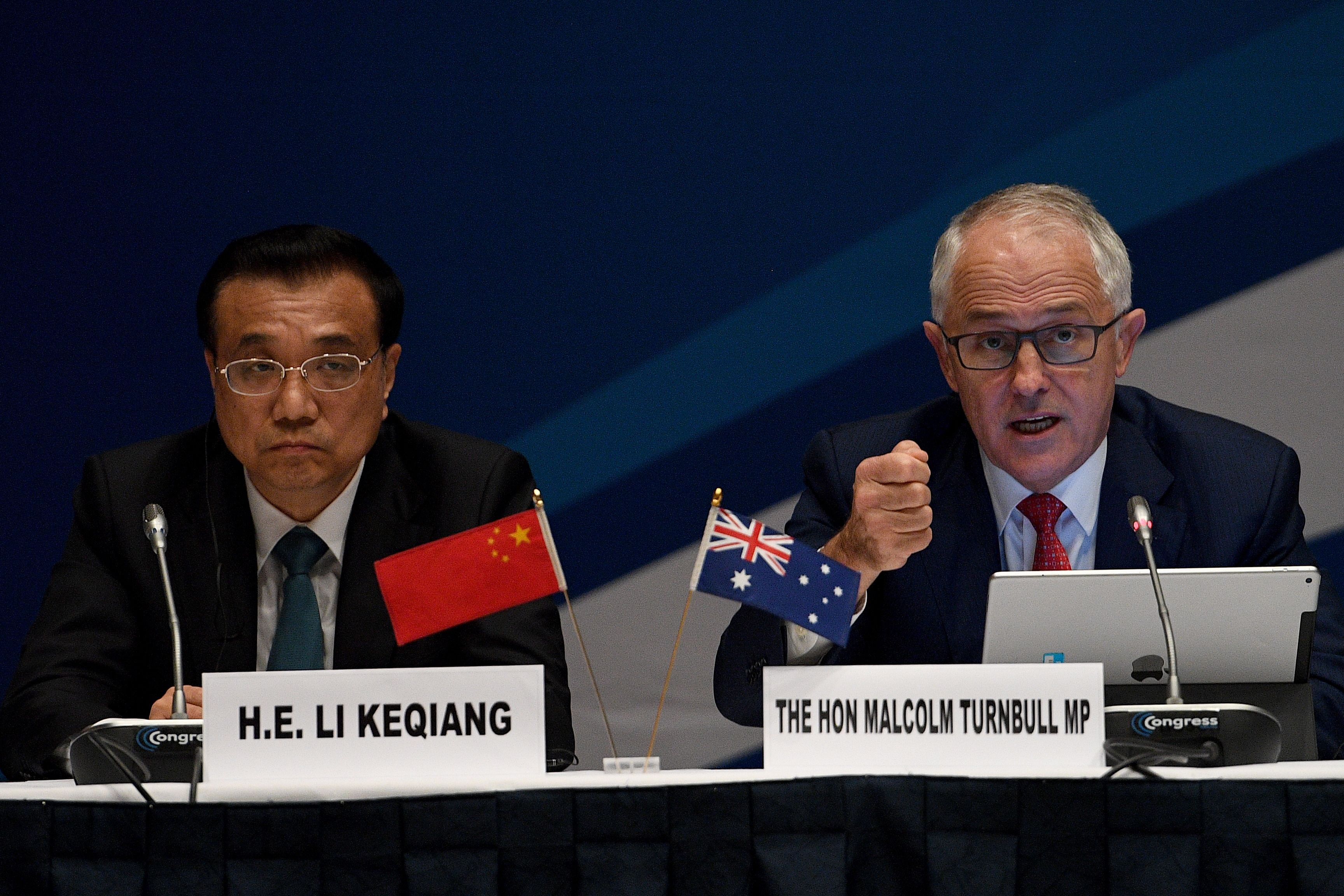 Malcolm Turnbull pulls China treaty ratification