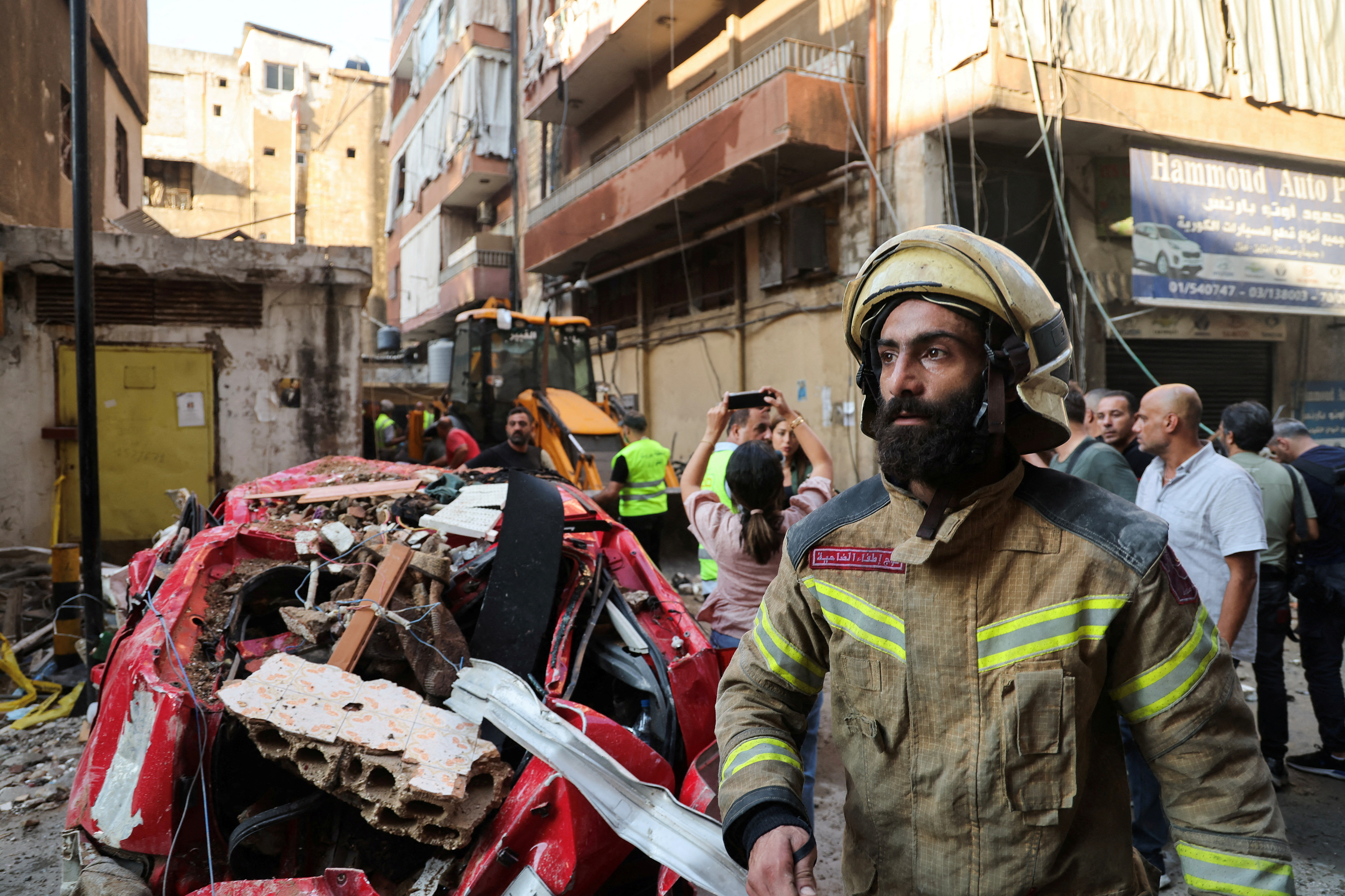 Hundreds killed in Lebanon as Israel ramps up air strikes