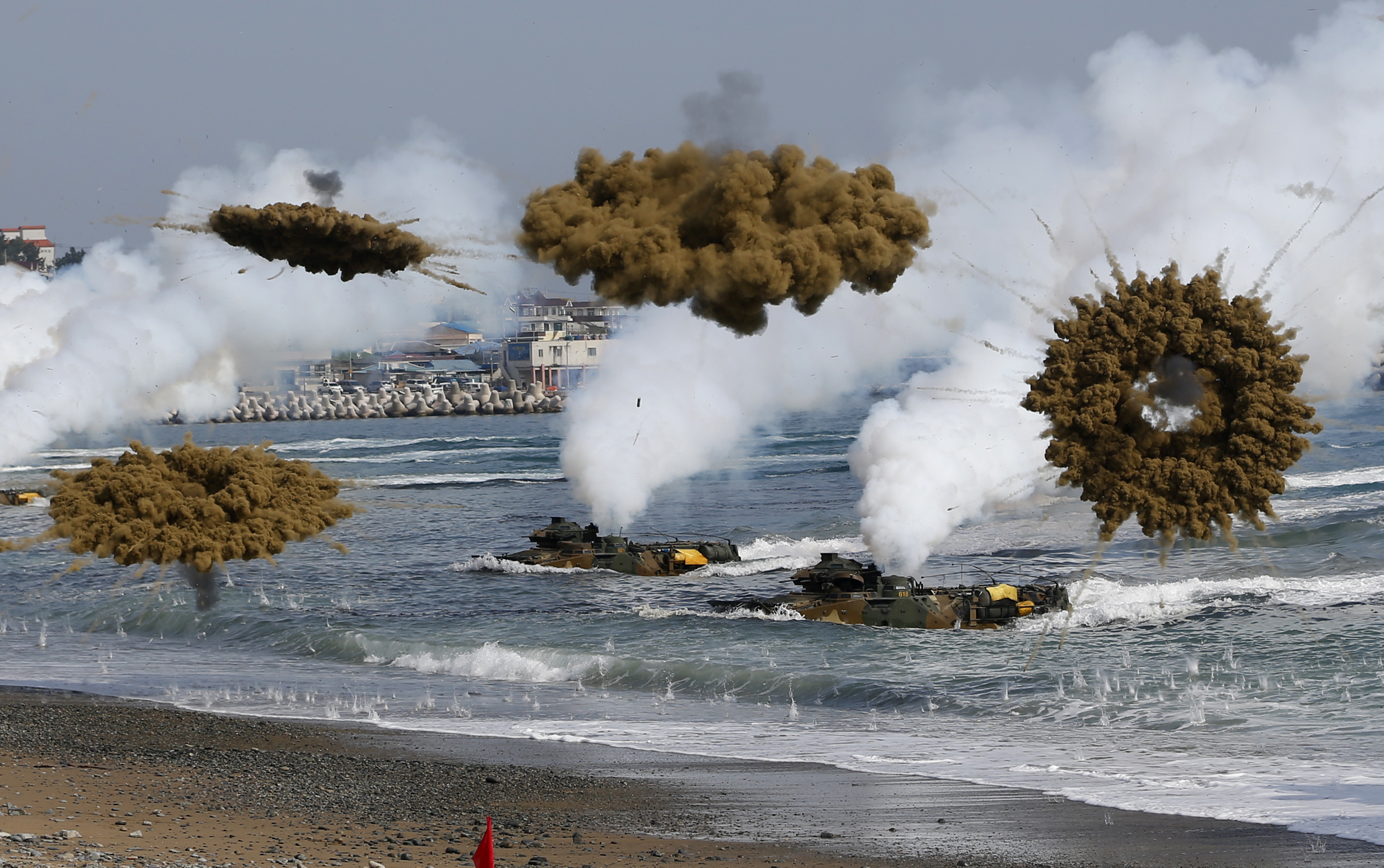 Australian defence exercises with South Korea and US