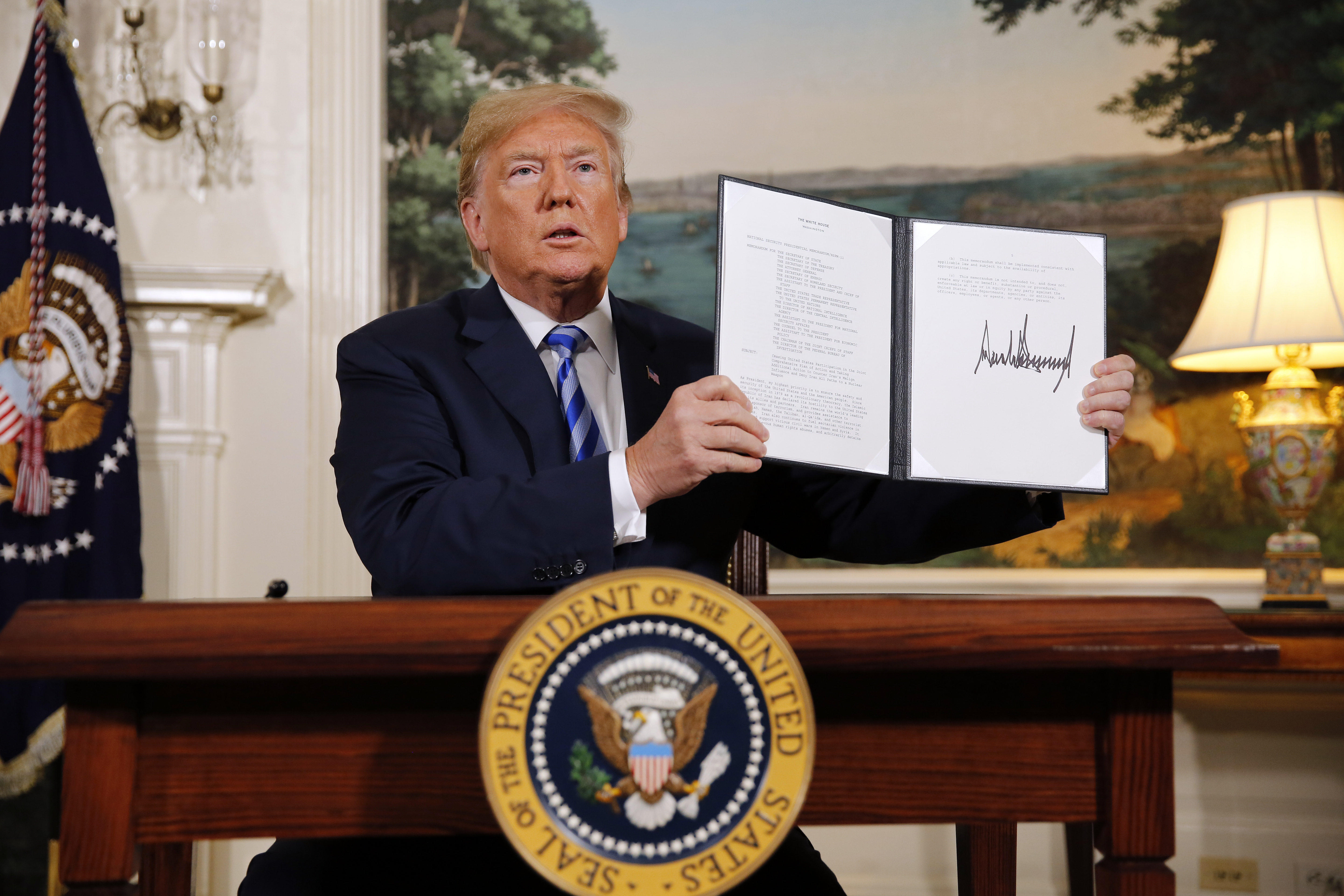 Trump’s Iran pact pullout snubs Europe