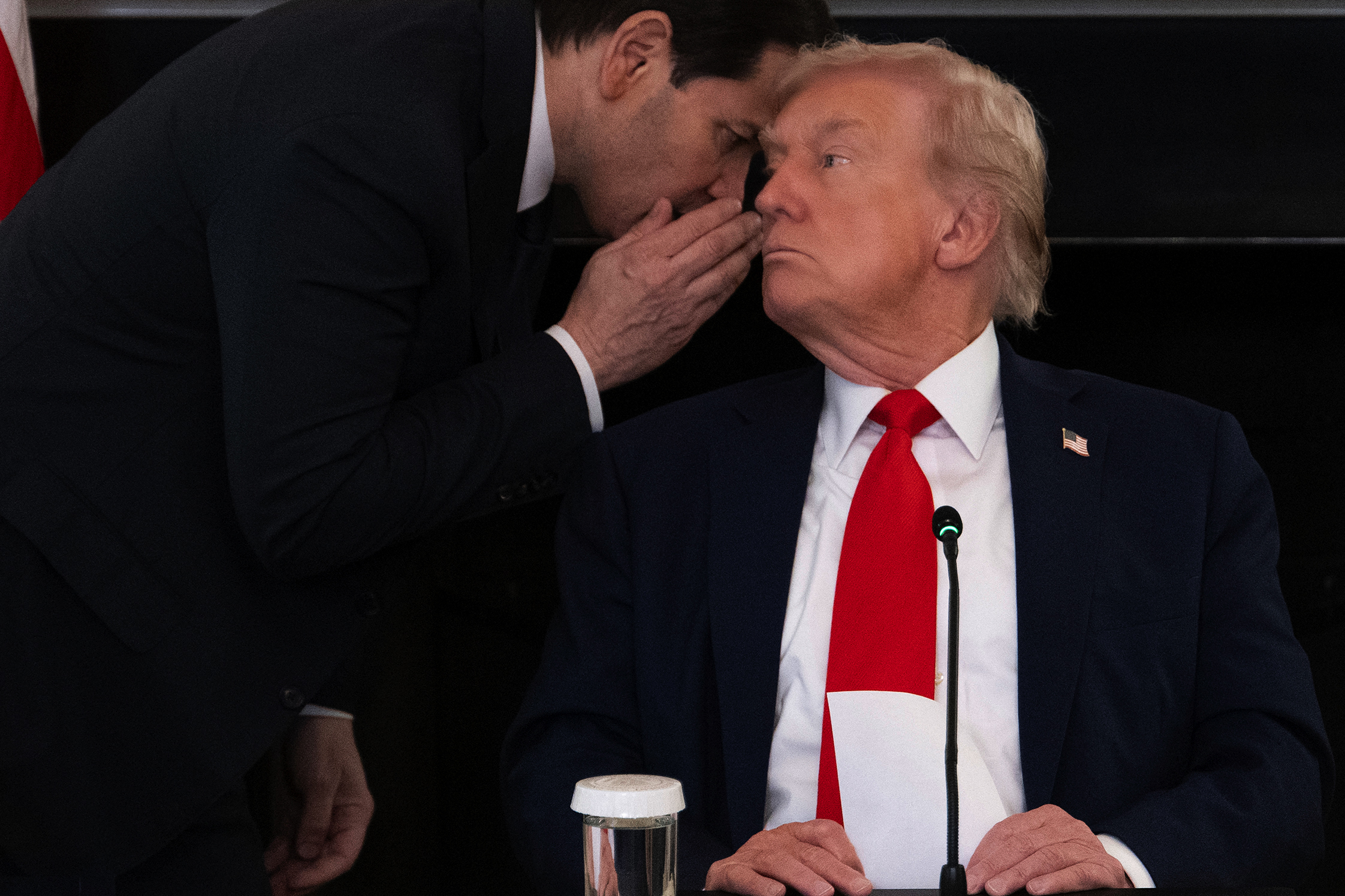 Donald Trump and Marco Rubio.