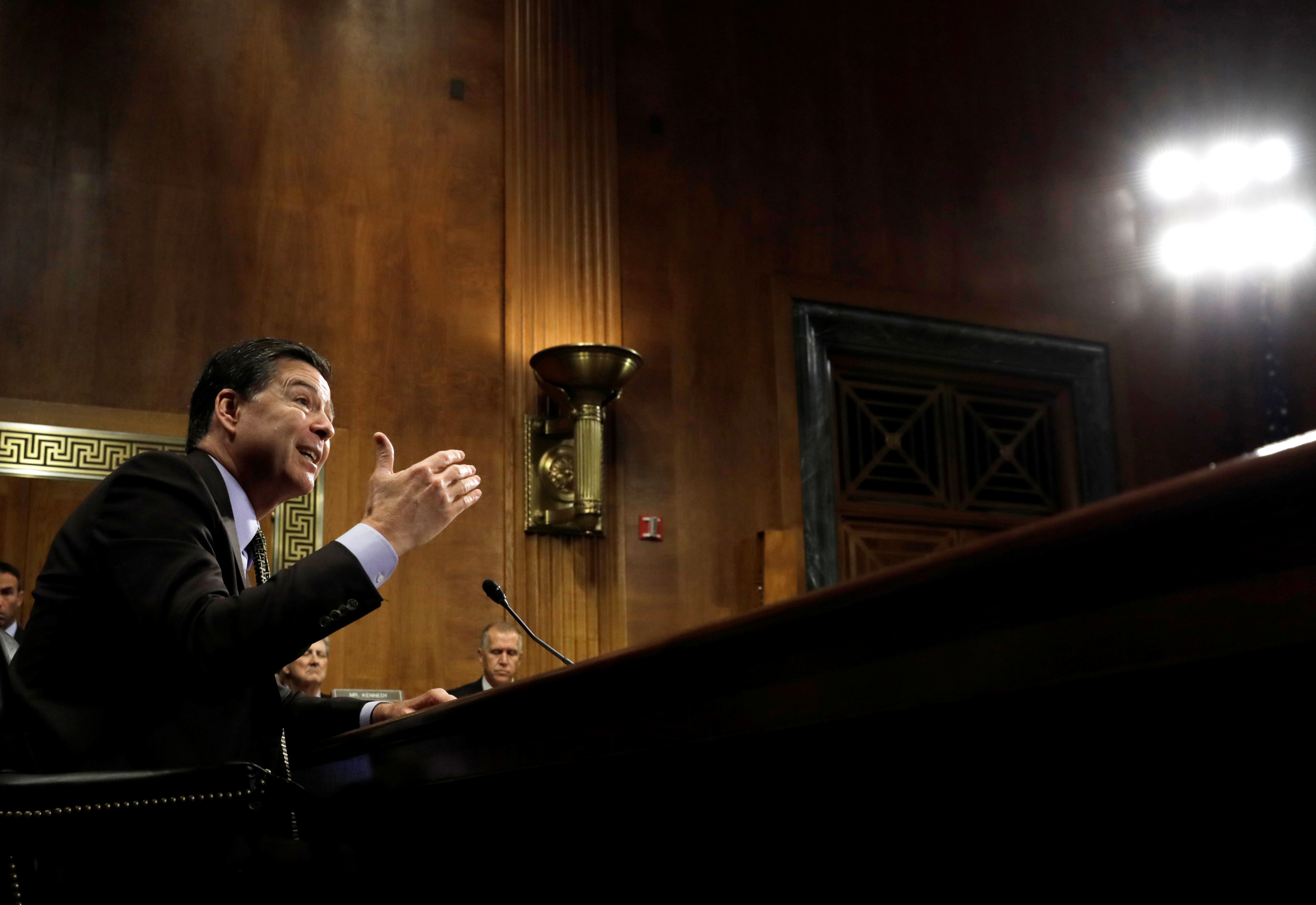 FBI probe lands its director in firing line 