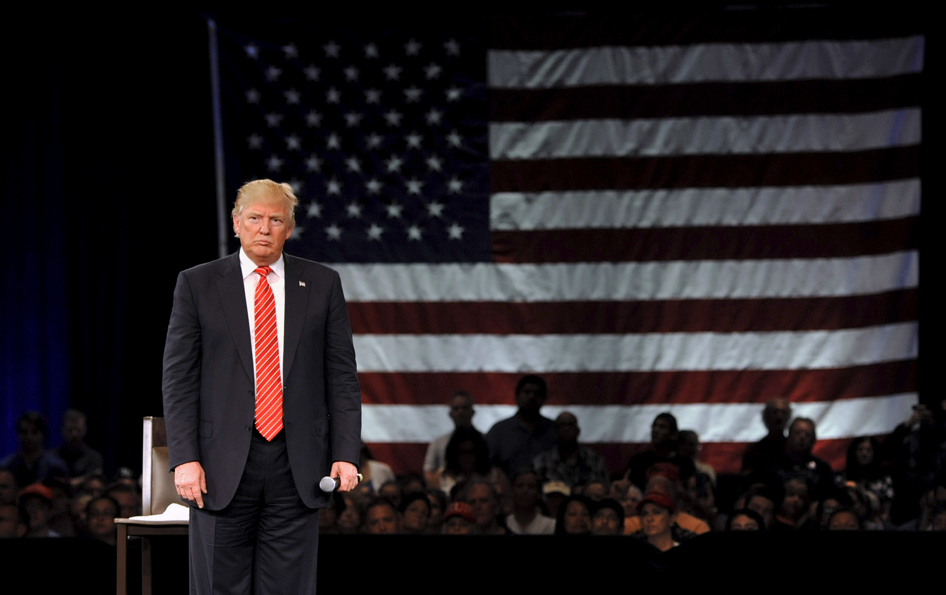 Donald Trump’s finger closer to the button