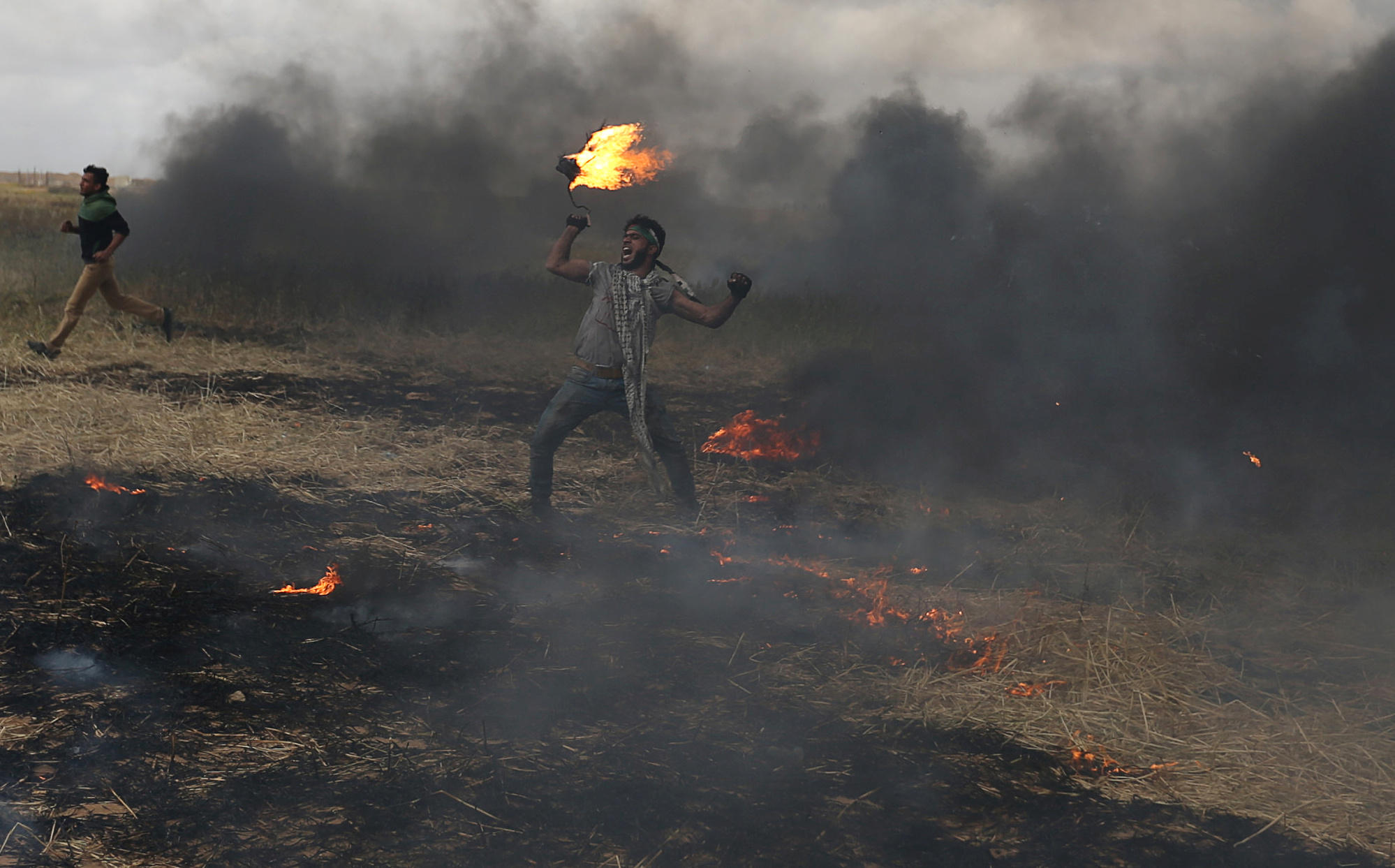 Casualties as protests rage in Gaza and Israel