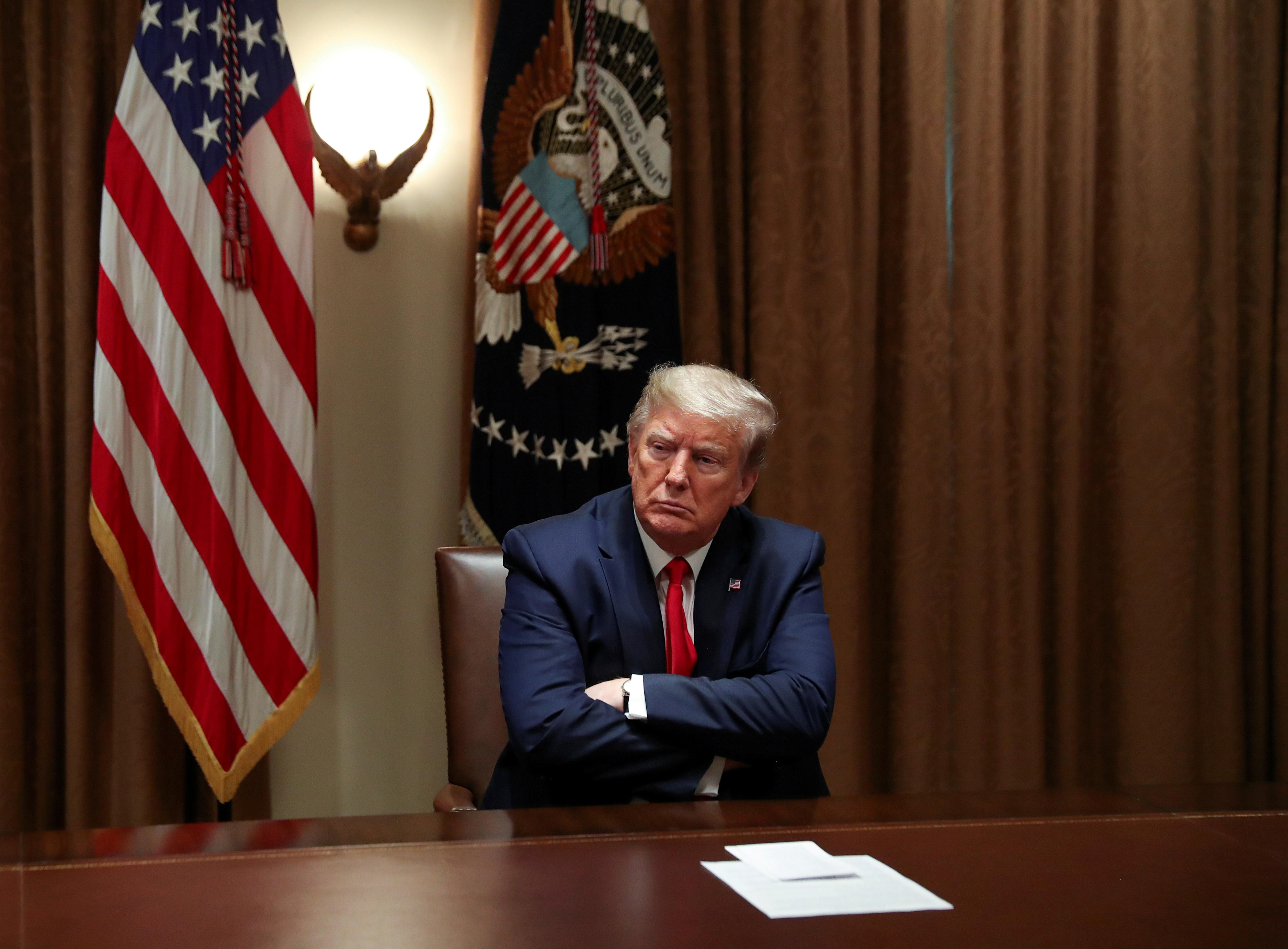 Biden leads polls as Trump lays blame