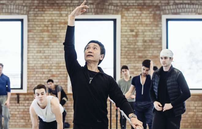 Queensland Ballet’s artistic director Li Cunxin