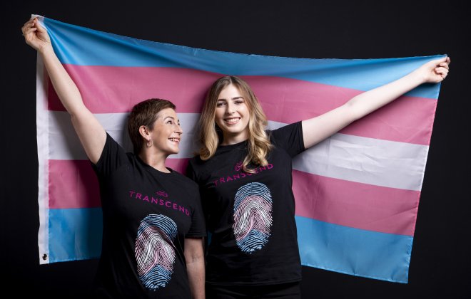 Trans rights activist Rebekah Robertson