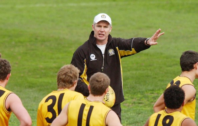AFL player and coach Danny Frawley