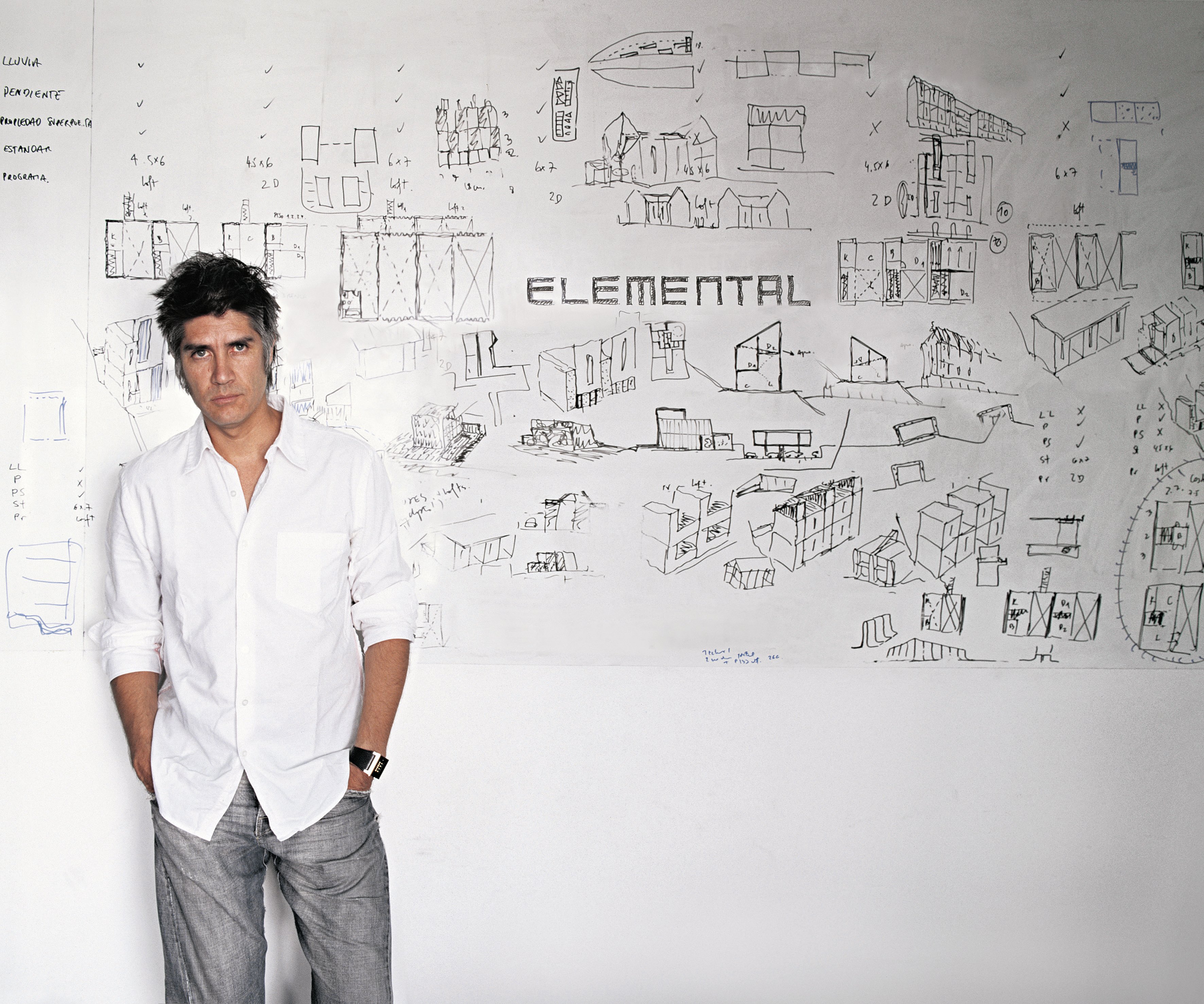 Pritzker Prize-winning architect Alejandro Aravena
