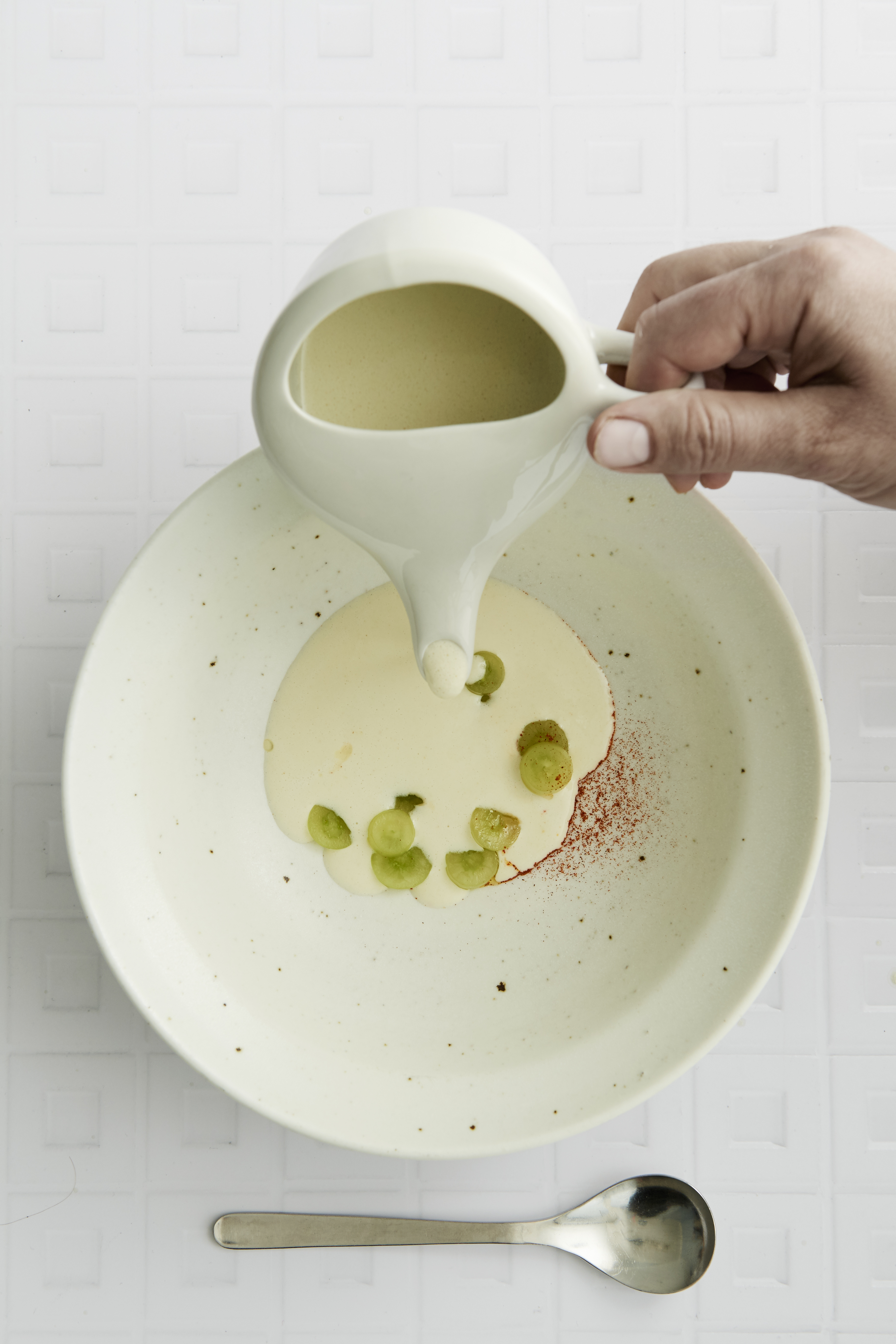 Almond soup