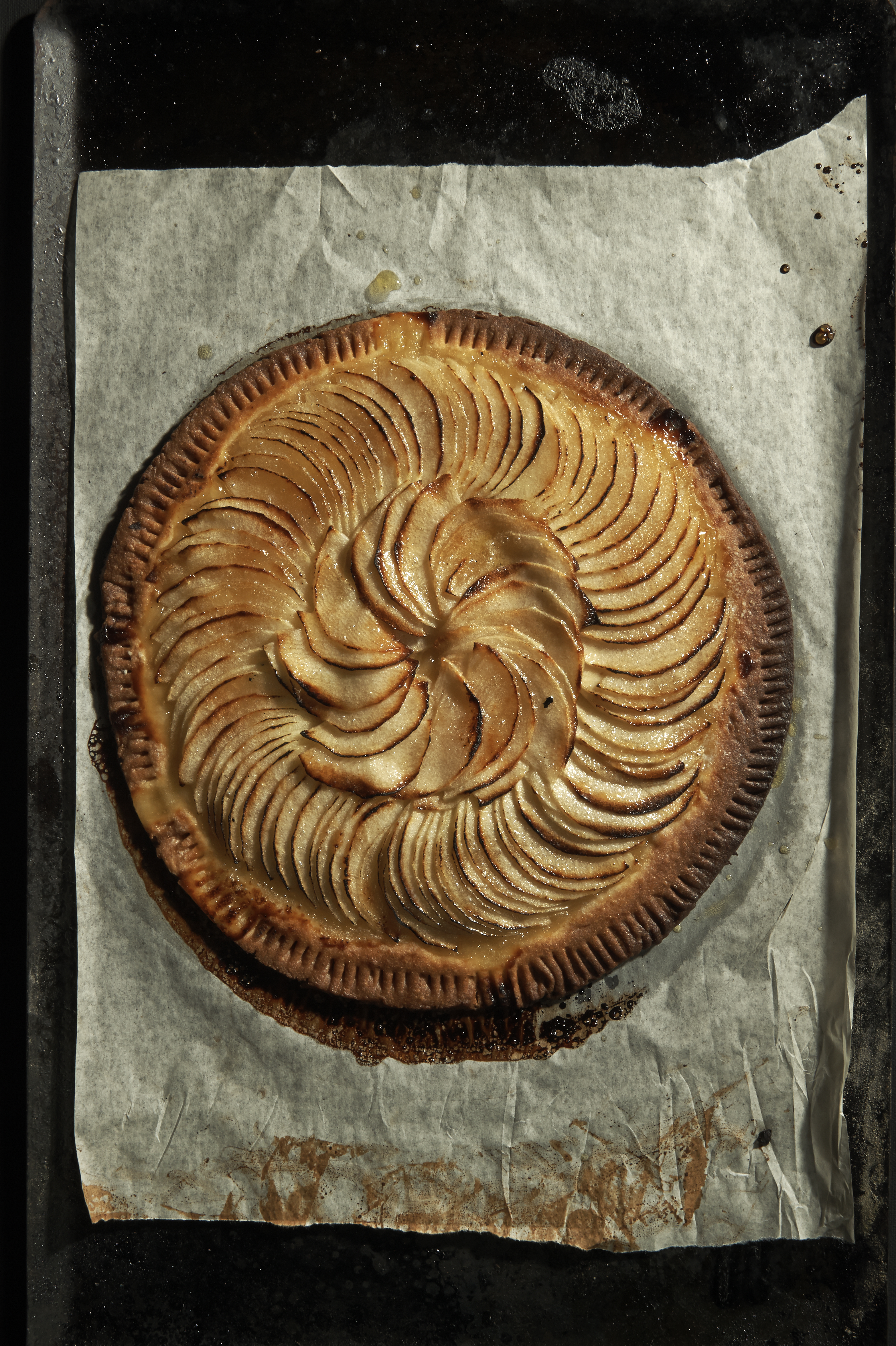 Apple galette