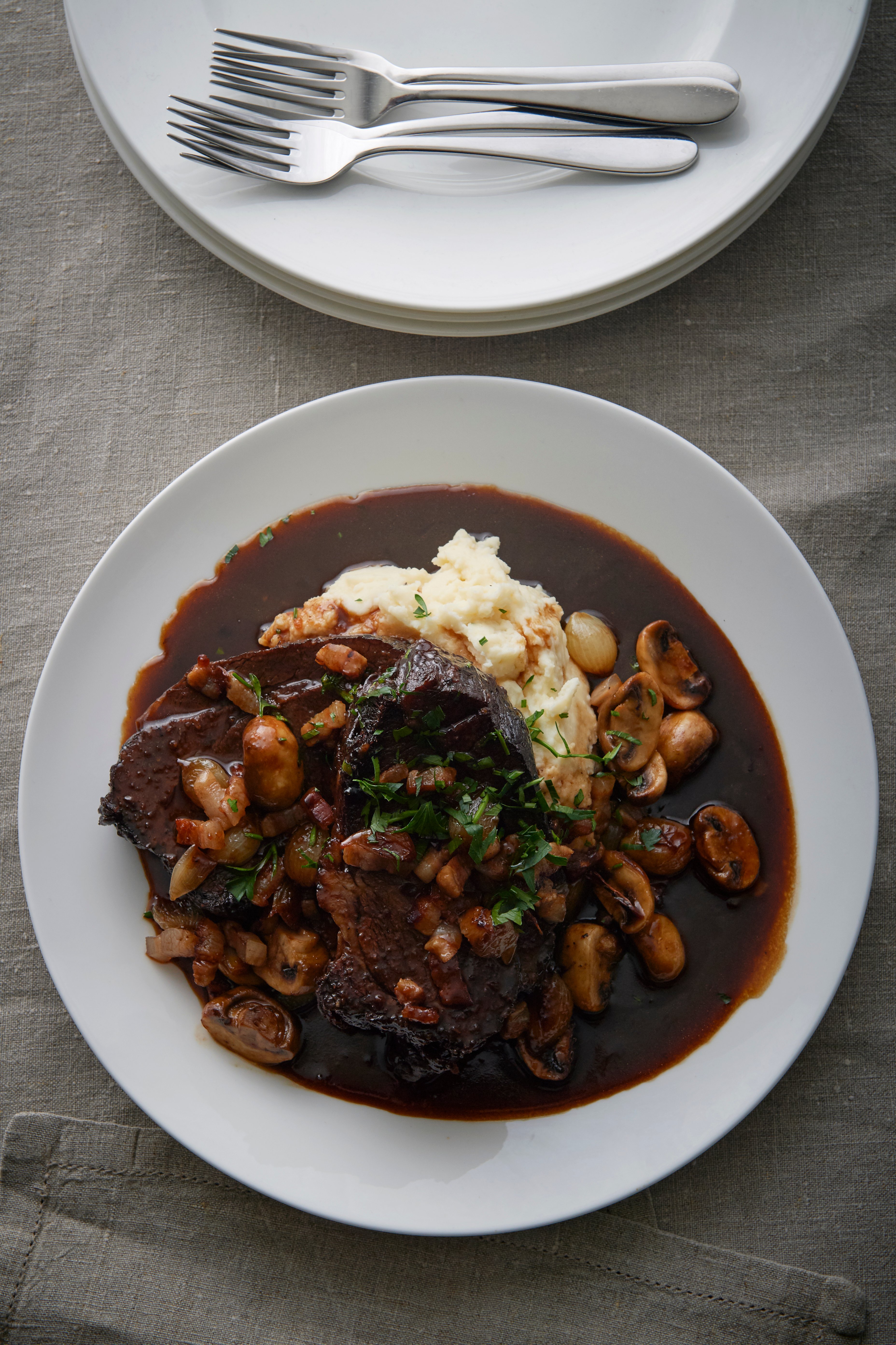 Beef bourguignon
