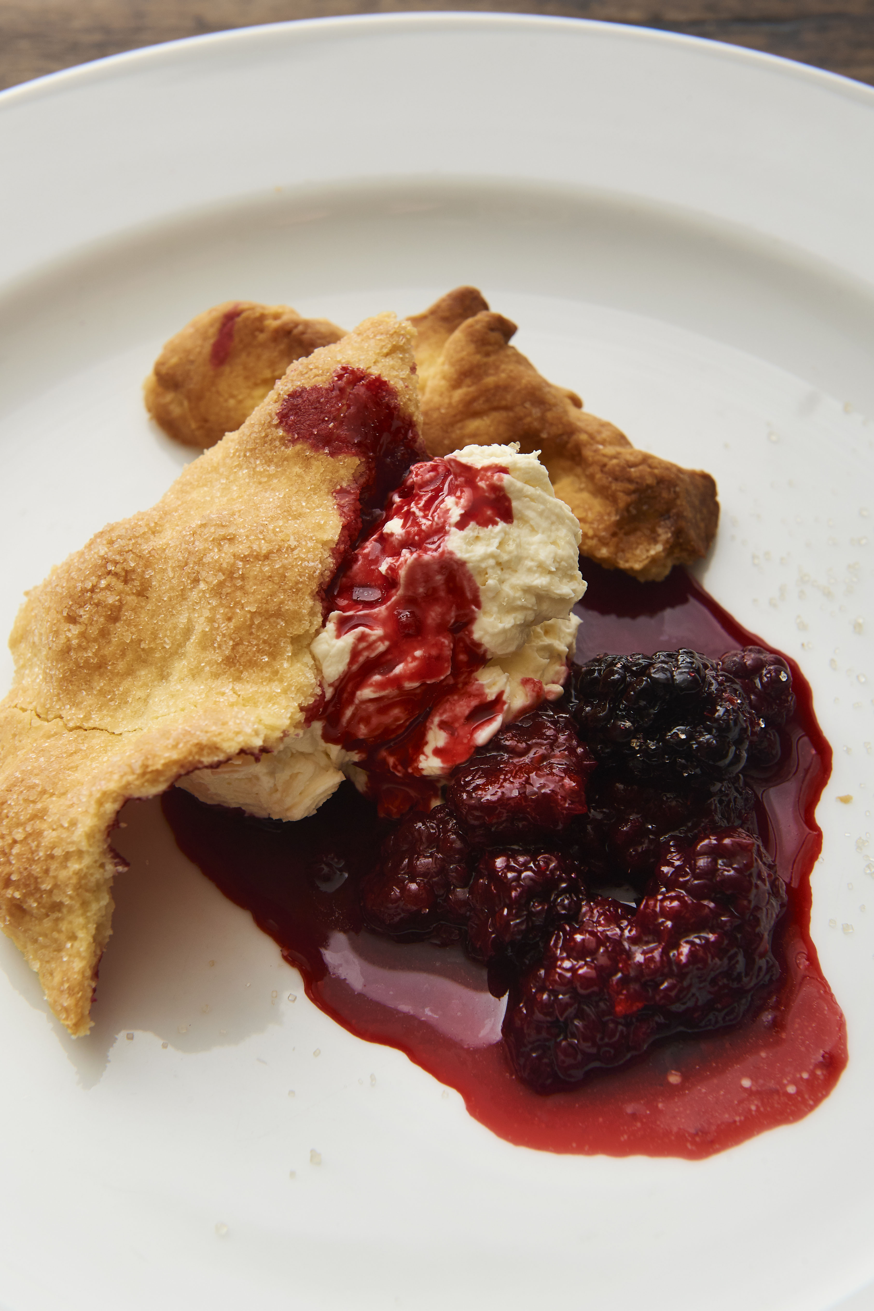 Blackberry pie