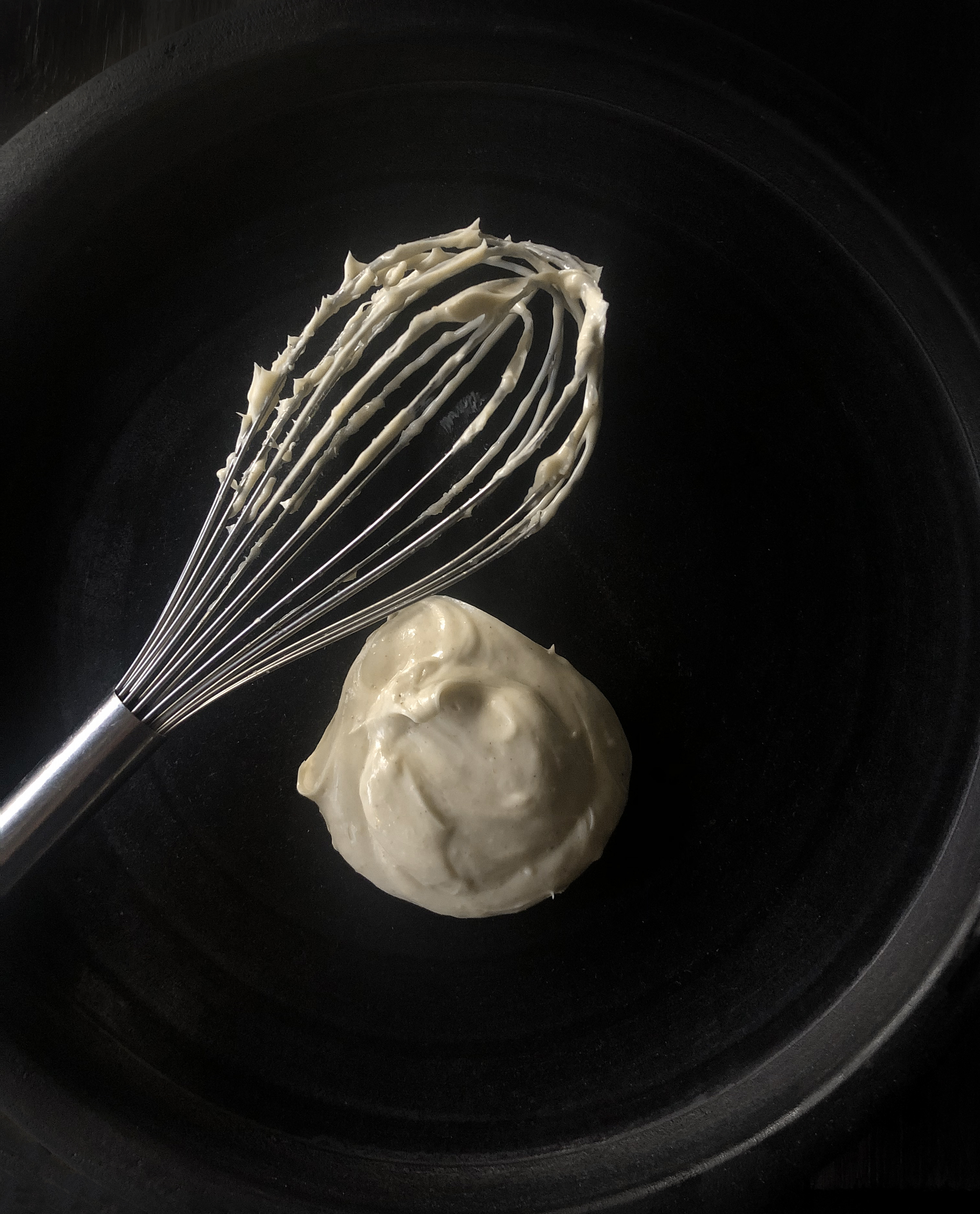 Smoked bone marrow butter with braised lentils