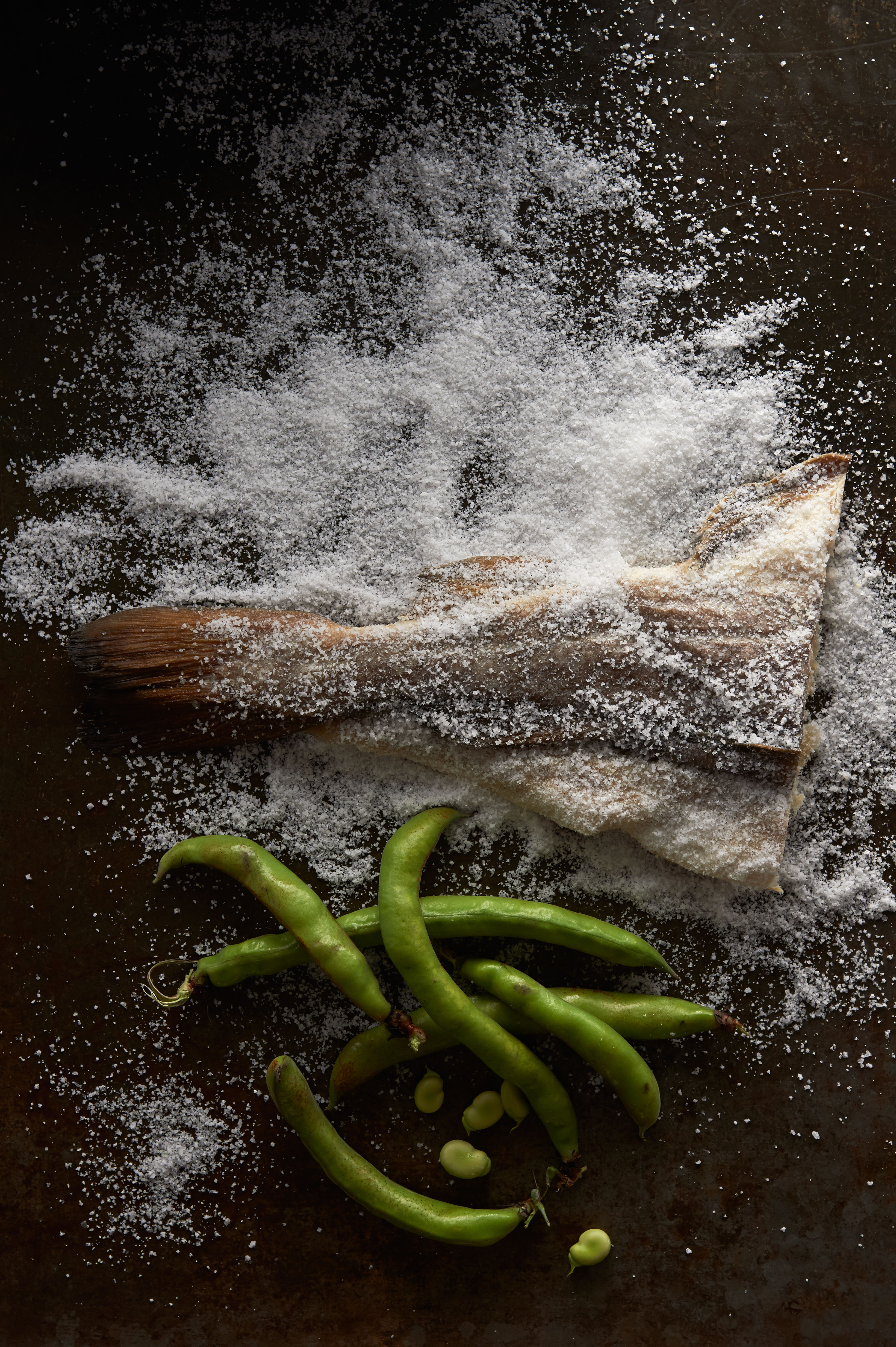 Broad bean salad