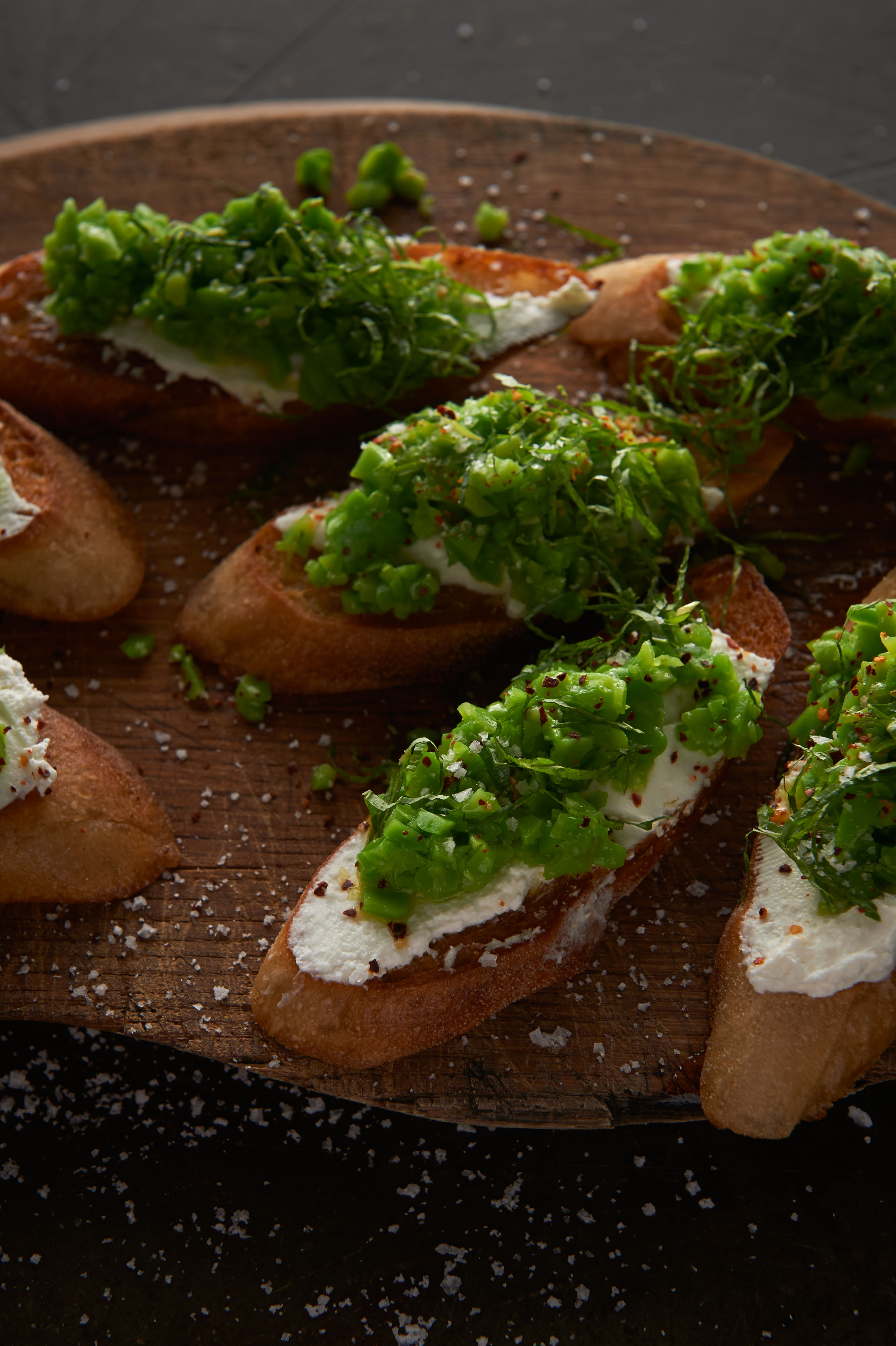 Broad bean salad