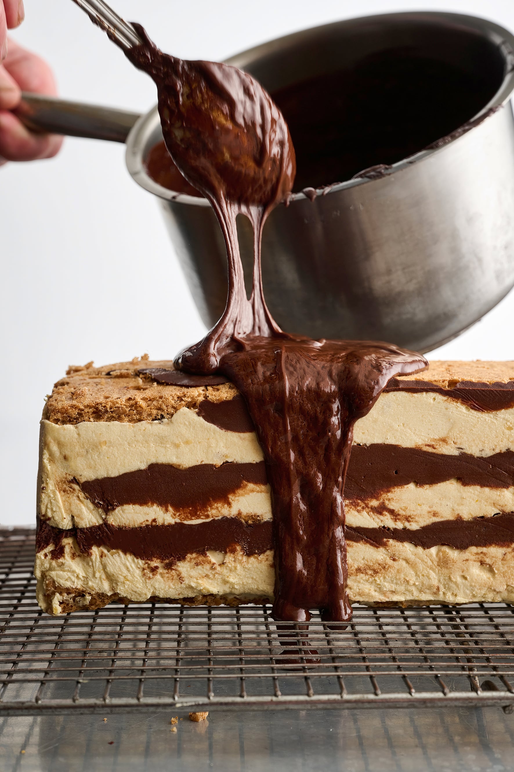 Chocolate hazelnut marjolaine