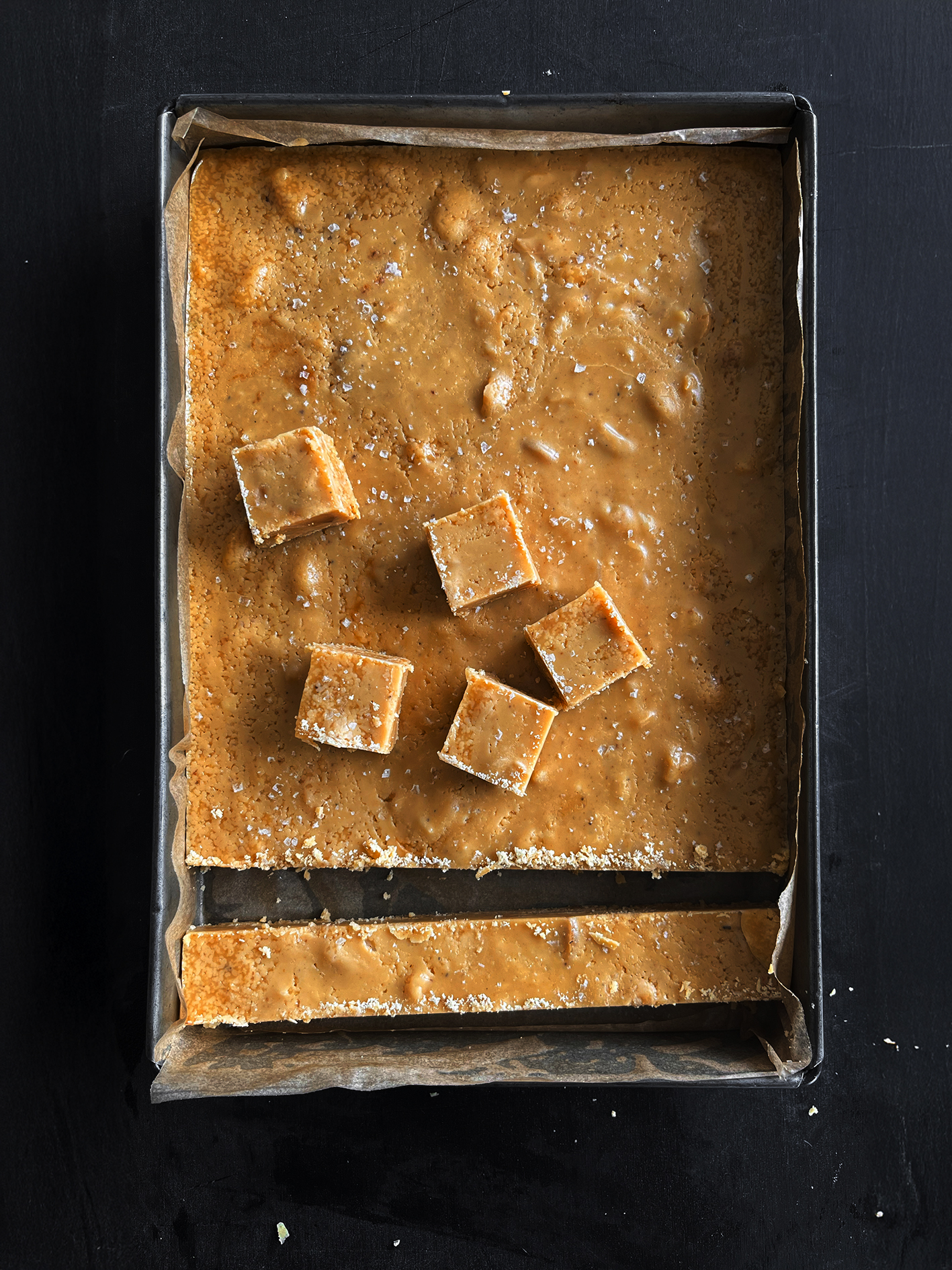 Macadamia and star anise milk toffee