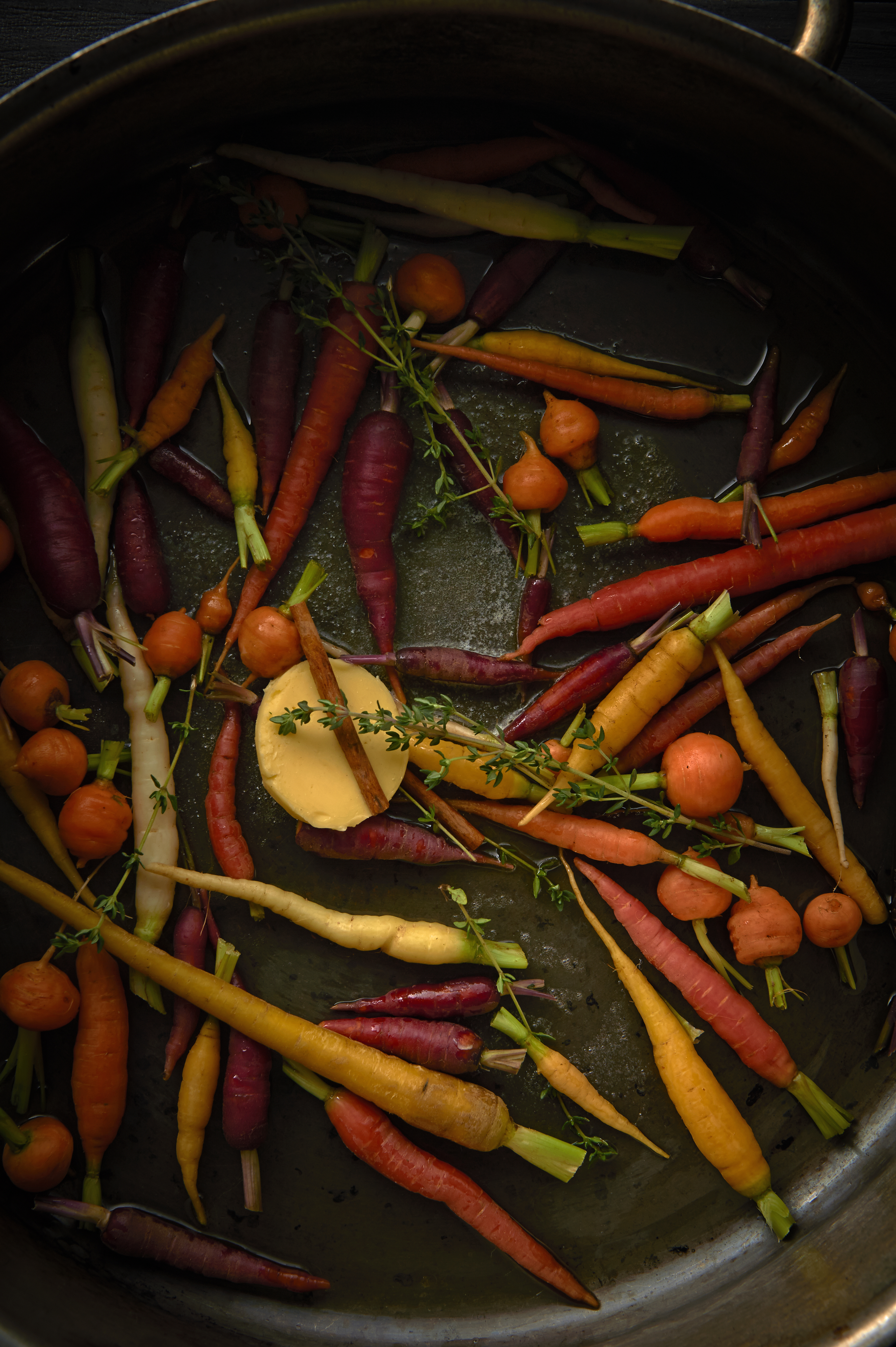 Carrot, yoghurt and honey salad