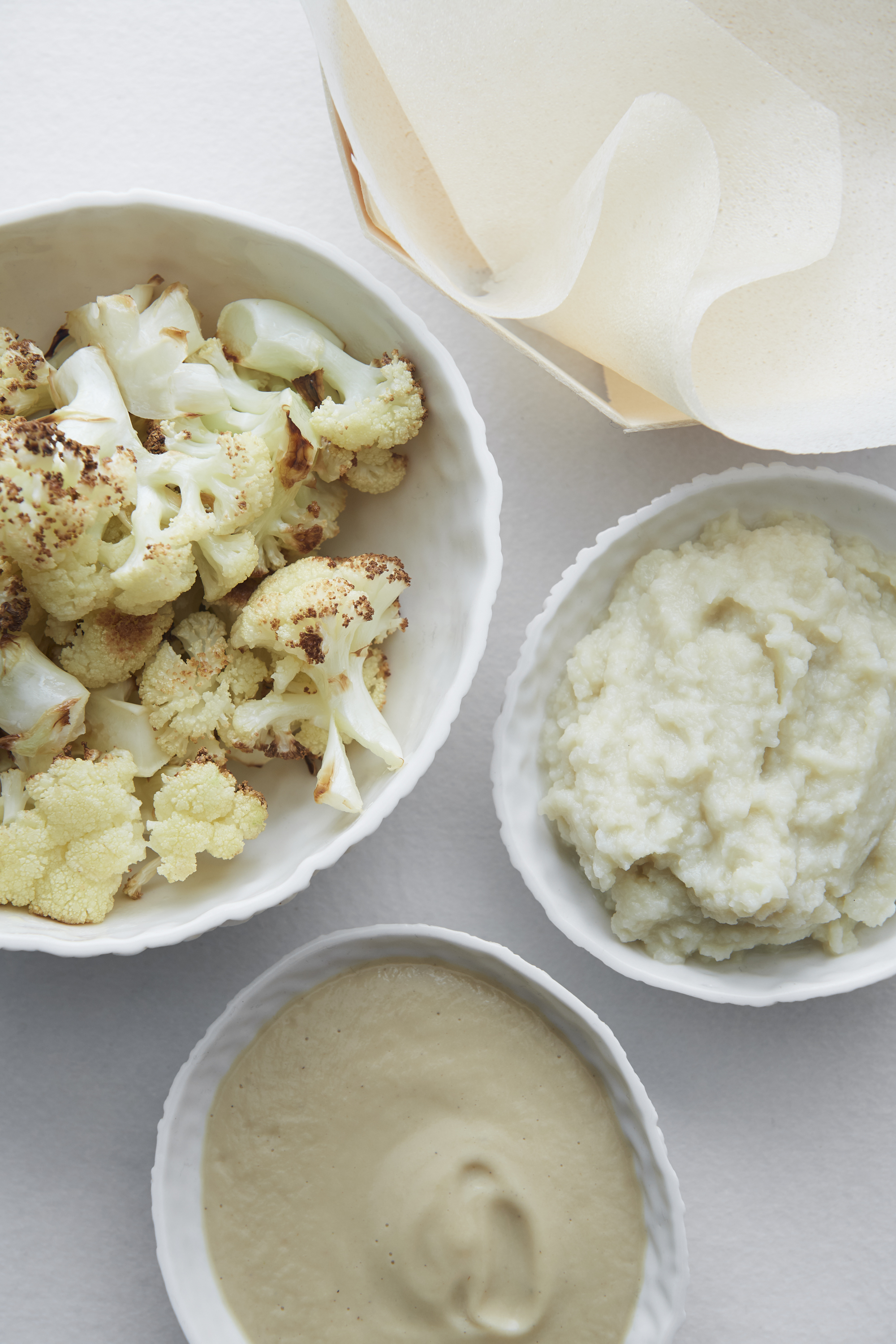 Vegan cauliflower pie