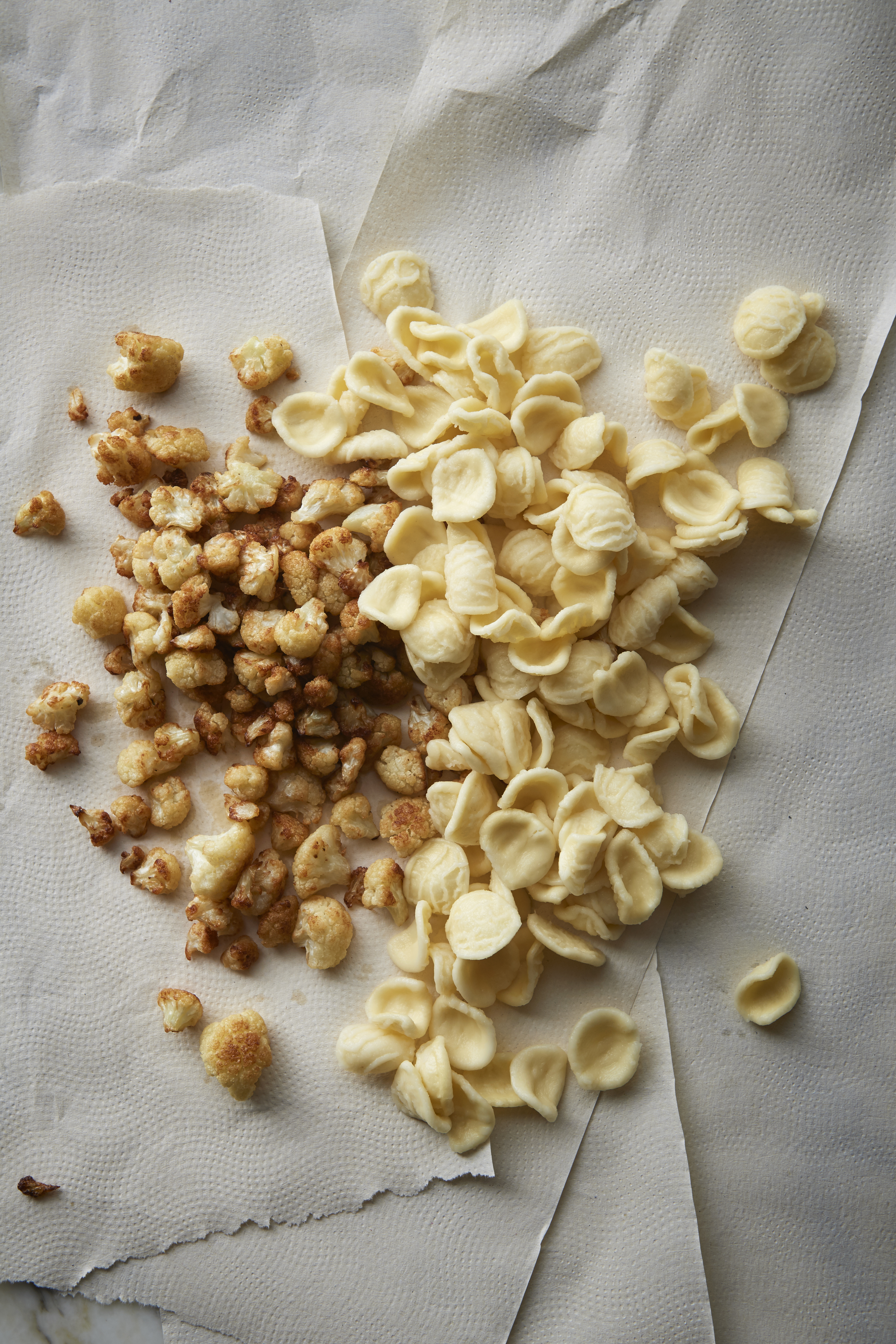 Orecchiette with cauliflower and anchovy