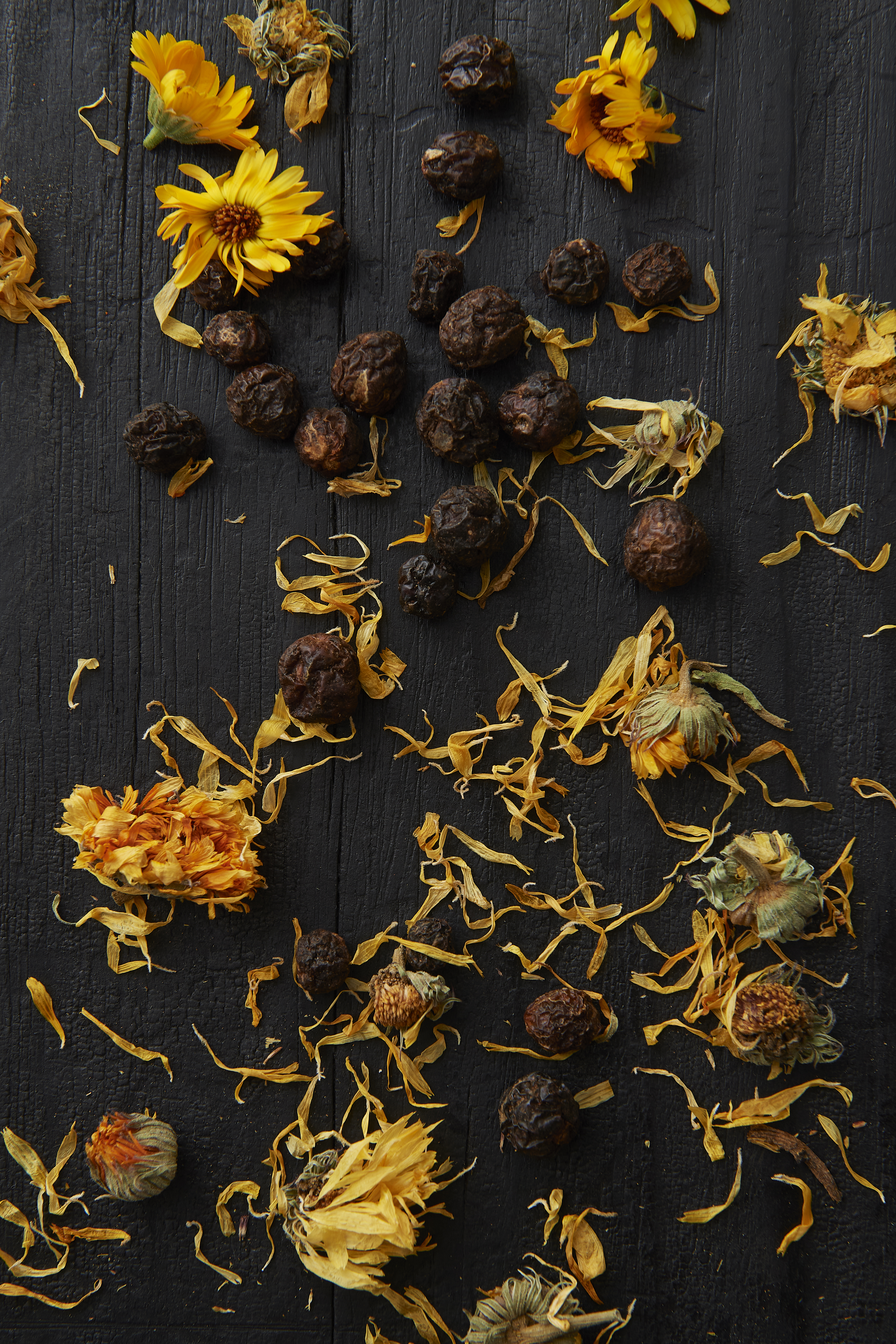 Golden chicken soup (calendula fever)