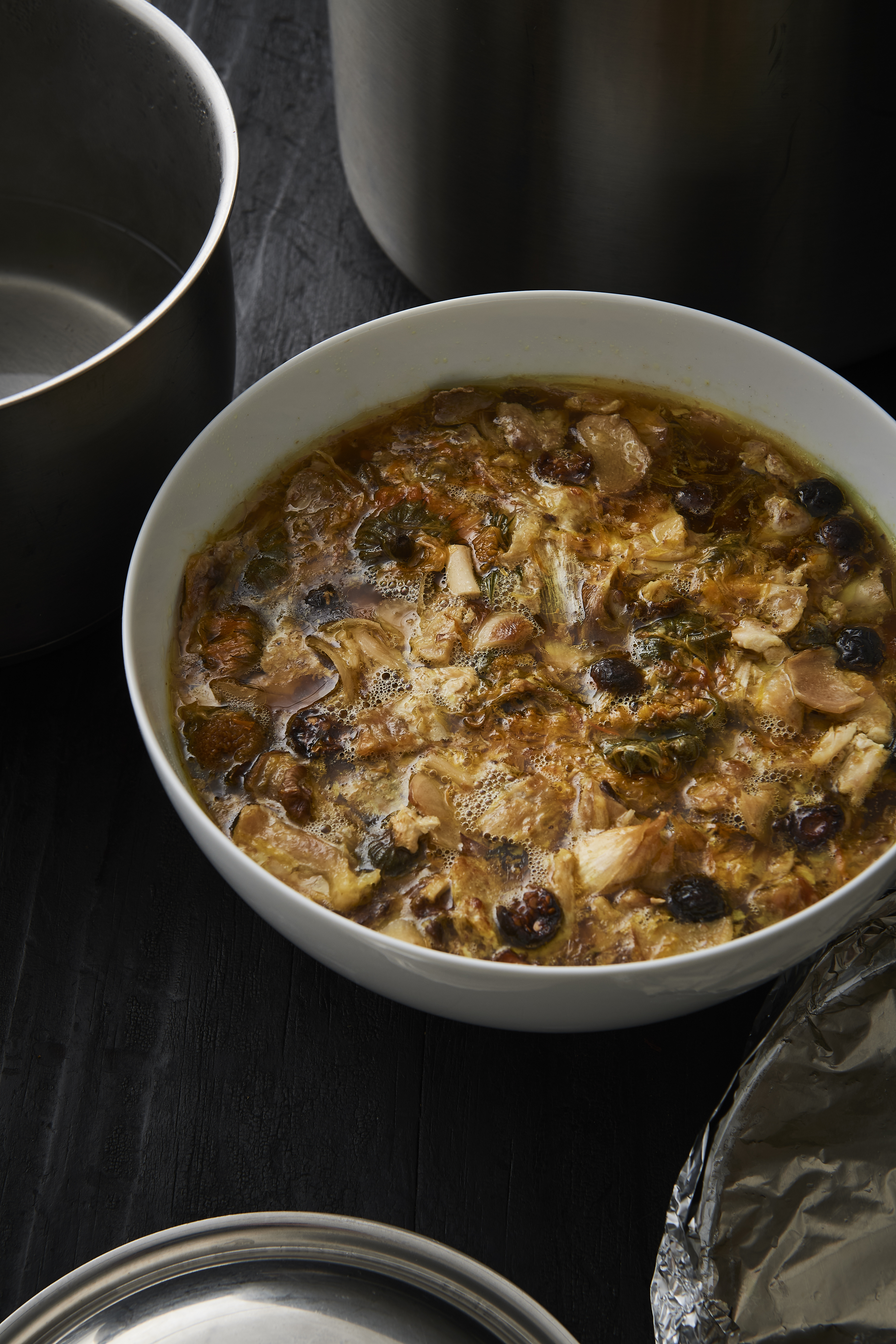 Golden chicken soup (calendula fever)
