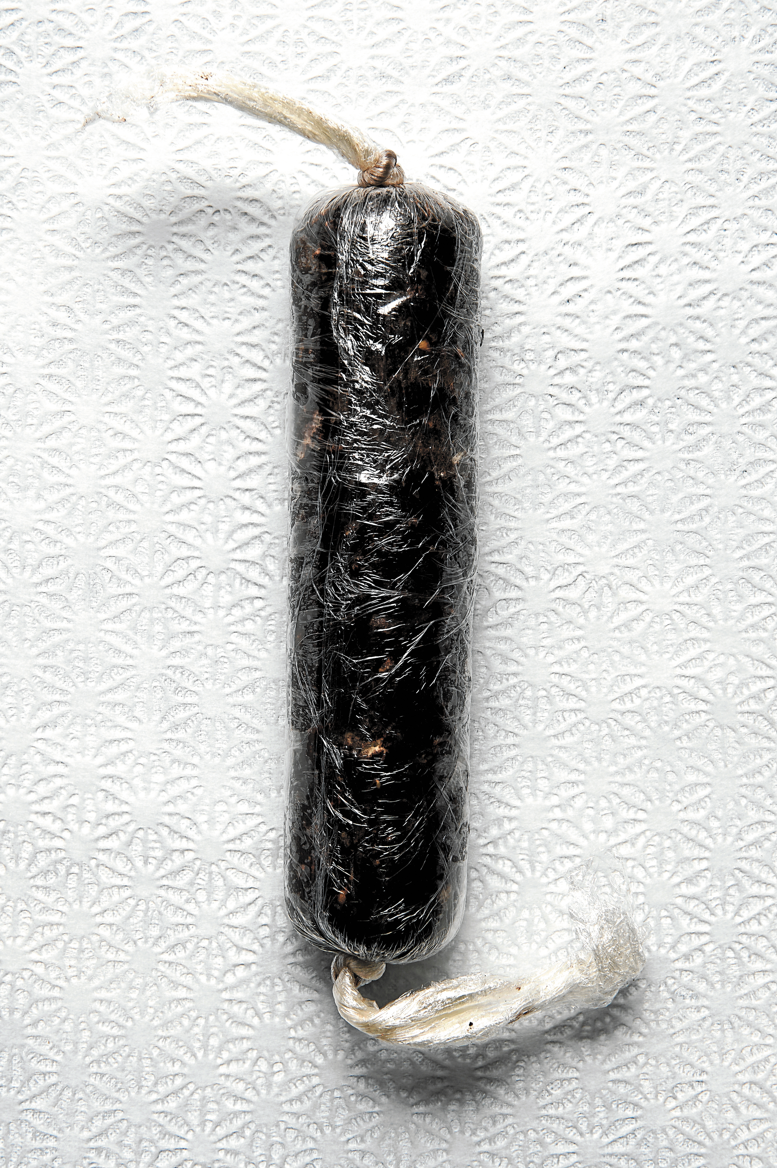 Chocolate truffles and chocolate salami