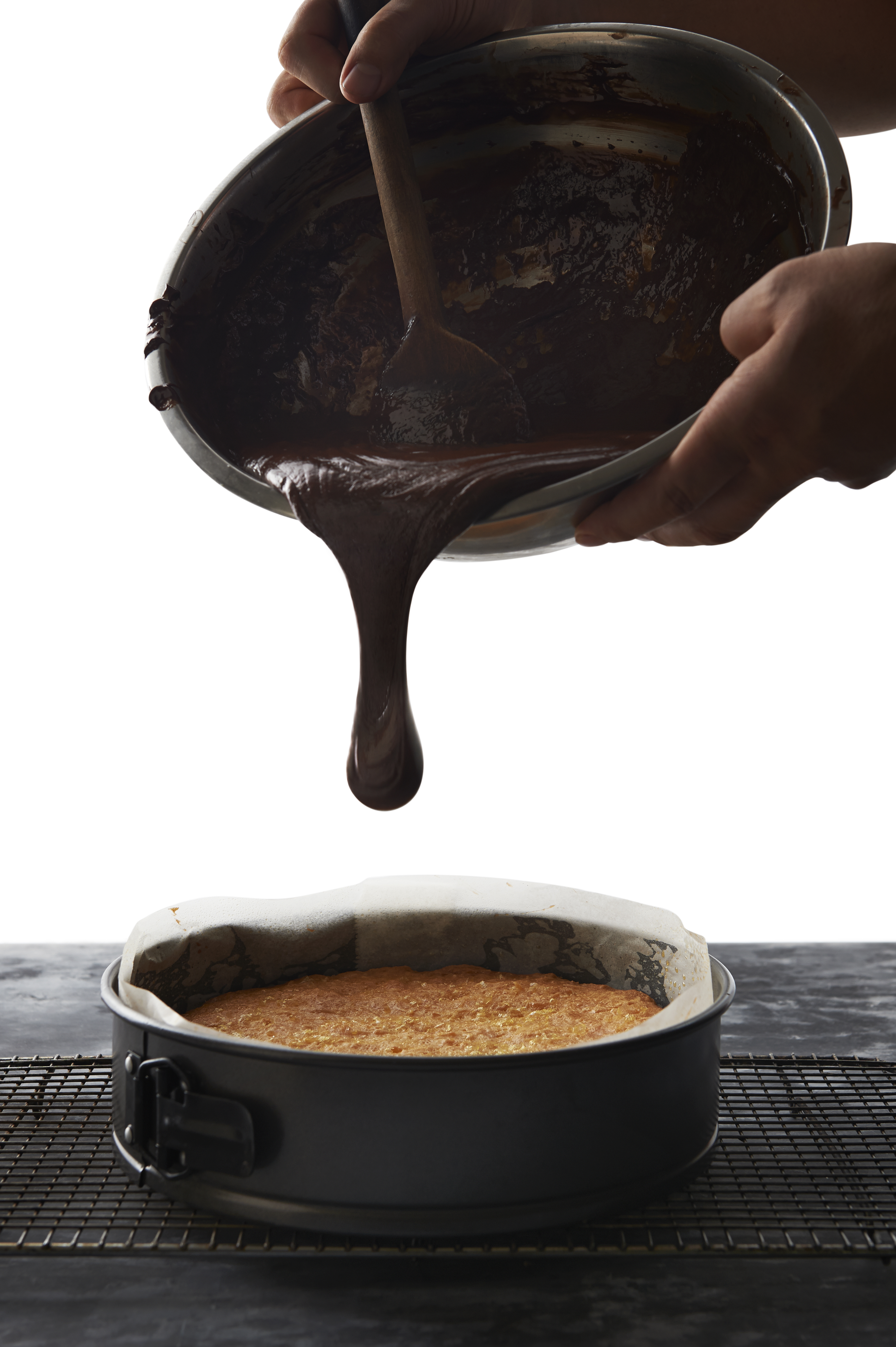 Coconut and chocolate cake